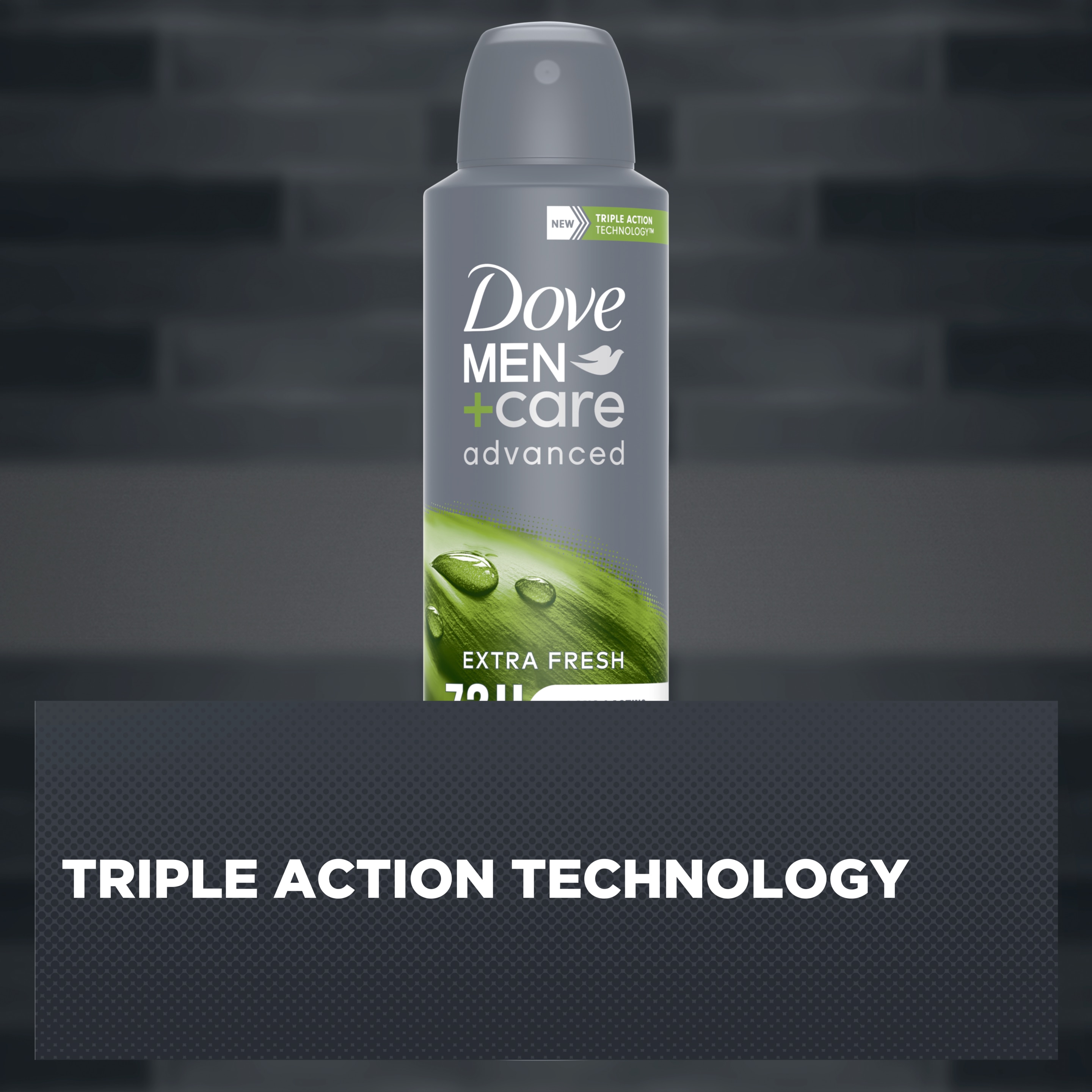 Men+ Care Advanced Antiperspirant Aerosol Extra Fresh