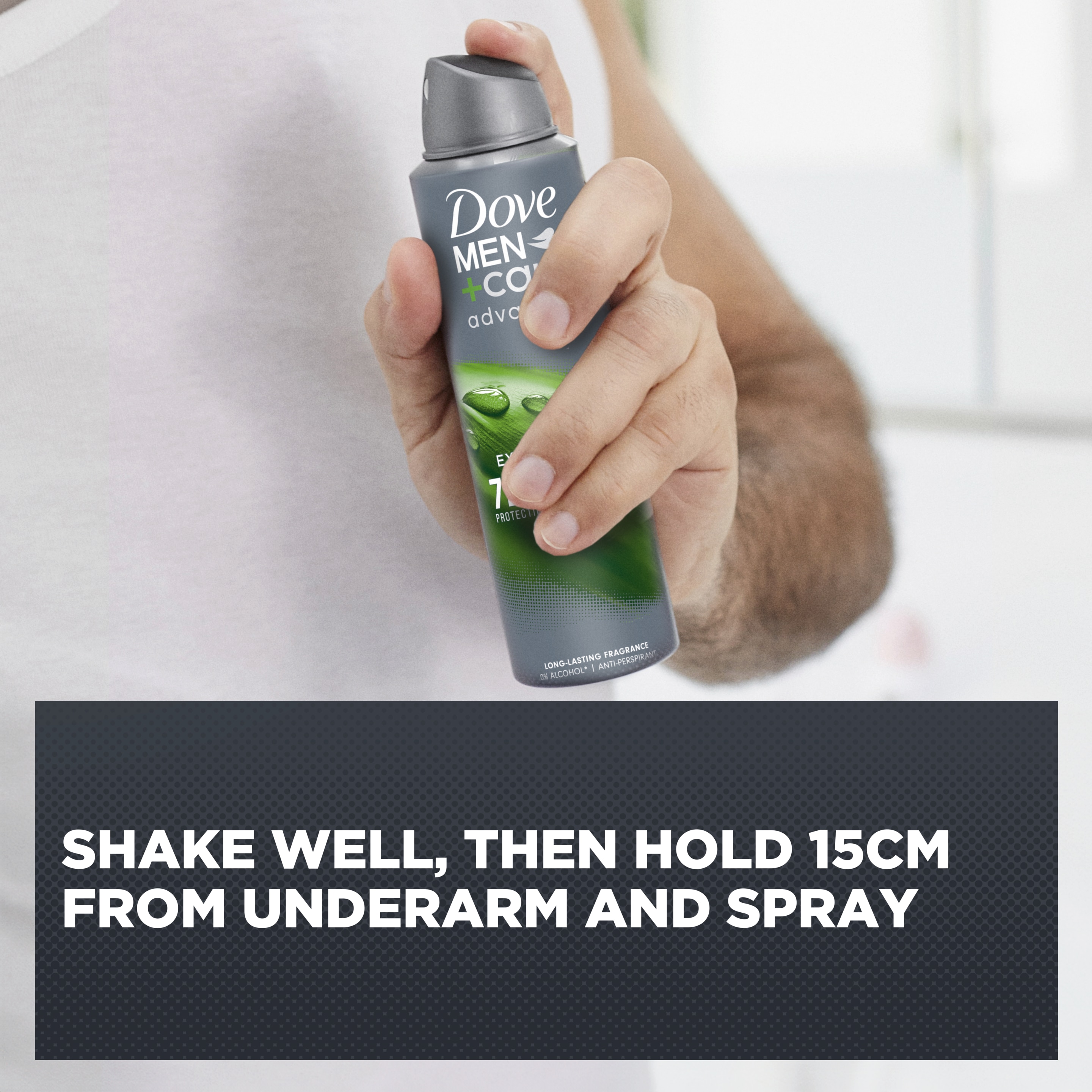 Men+ Care Advanced Antiperspirant Aerosol Extra Fresh