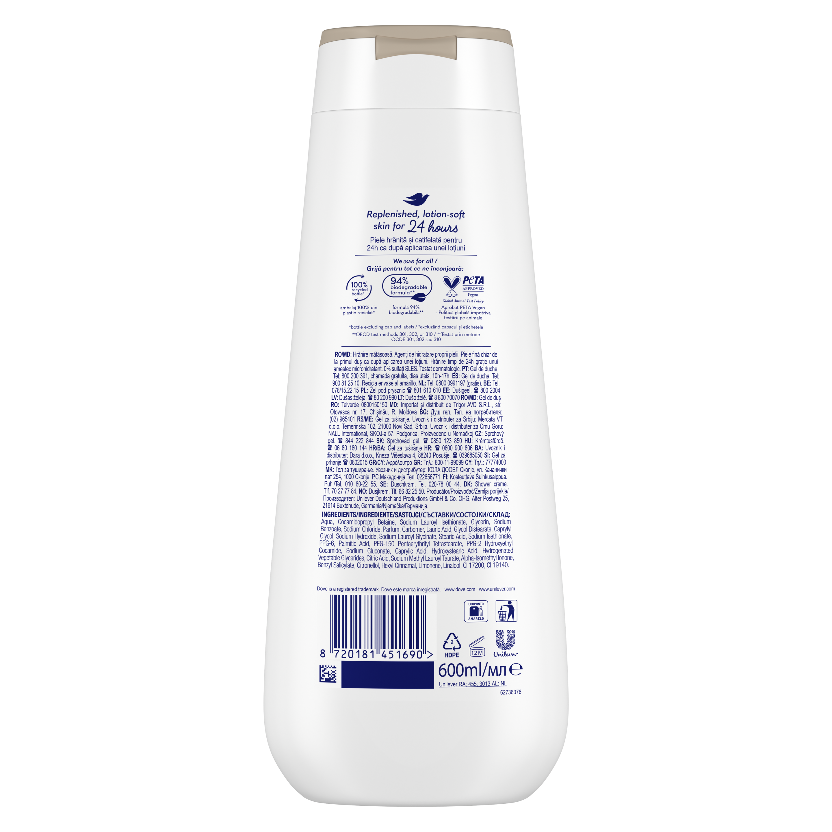 Αφρόλουτρο Advanced Care Nourishing Silk