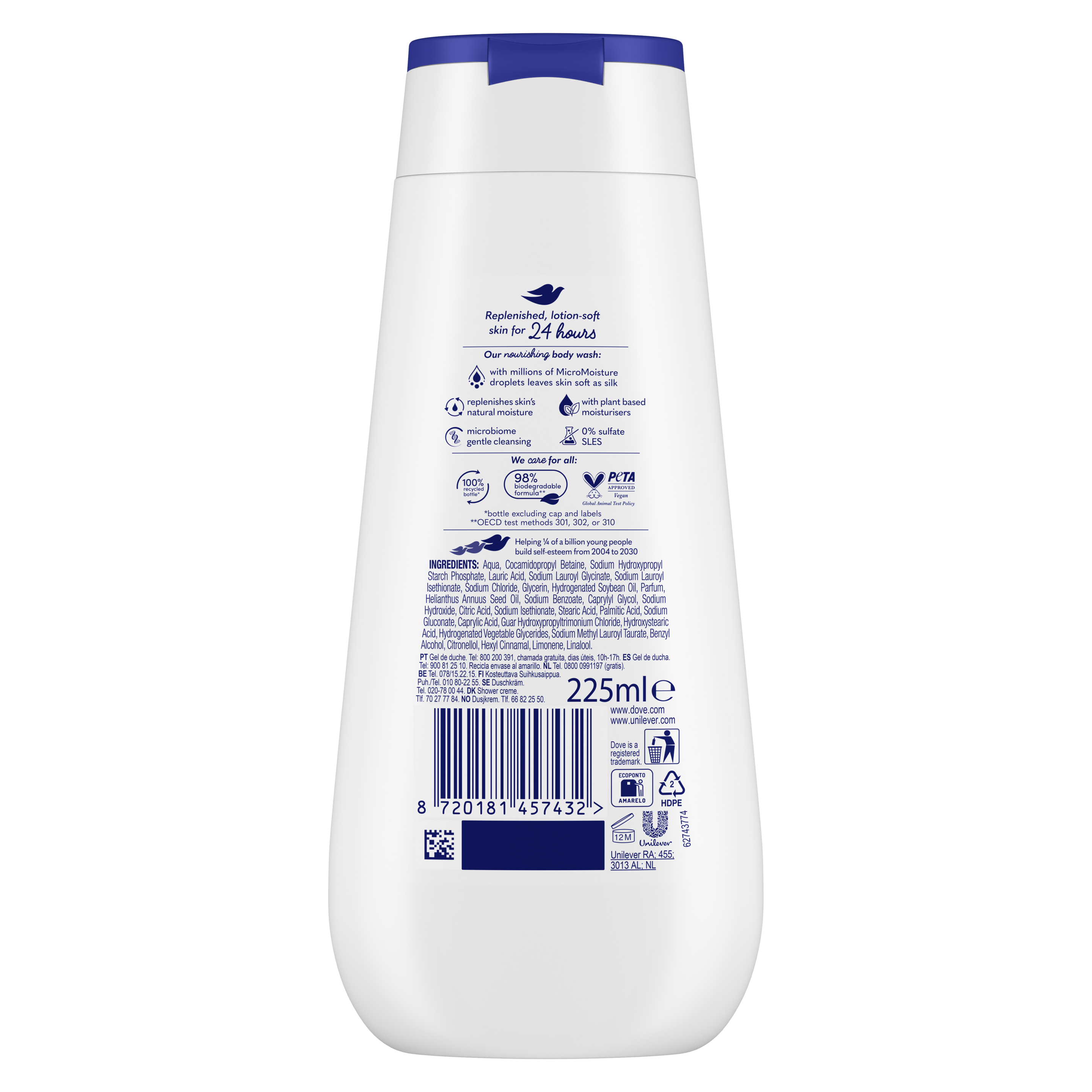 Con Hidratantes Naturales 225ml
