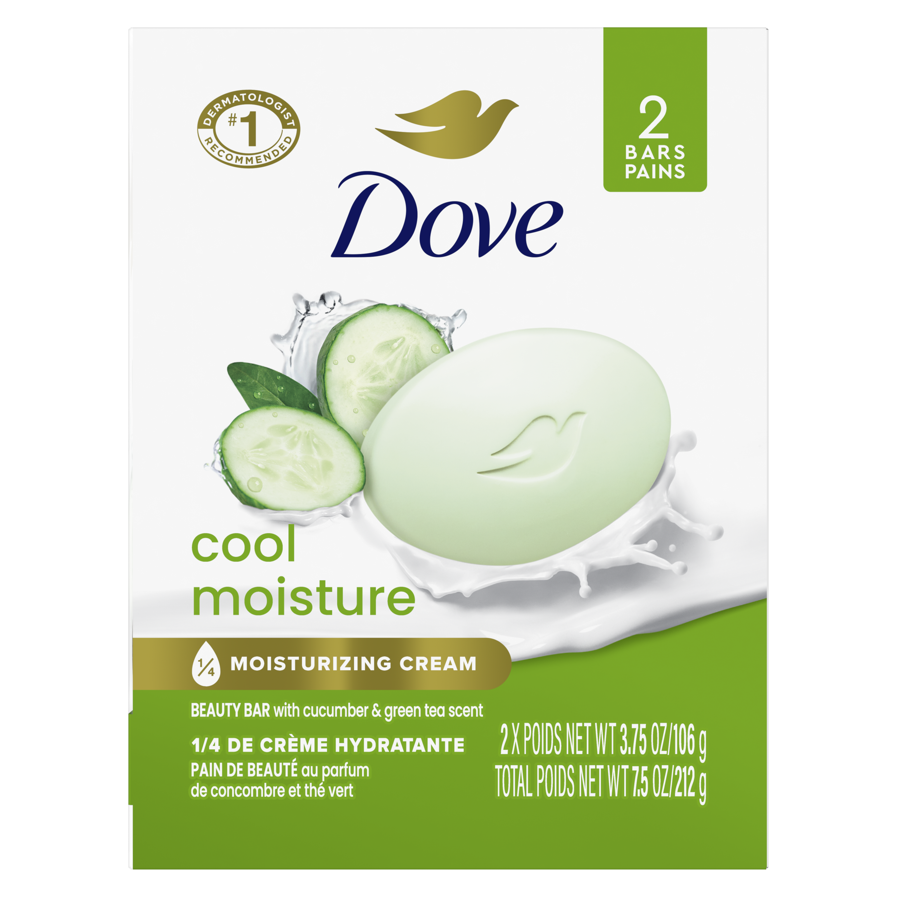 Cool Moisture Beauty Bar