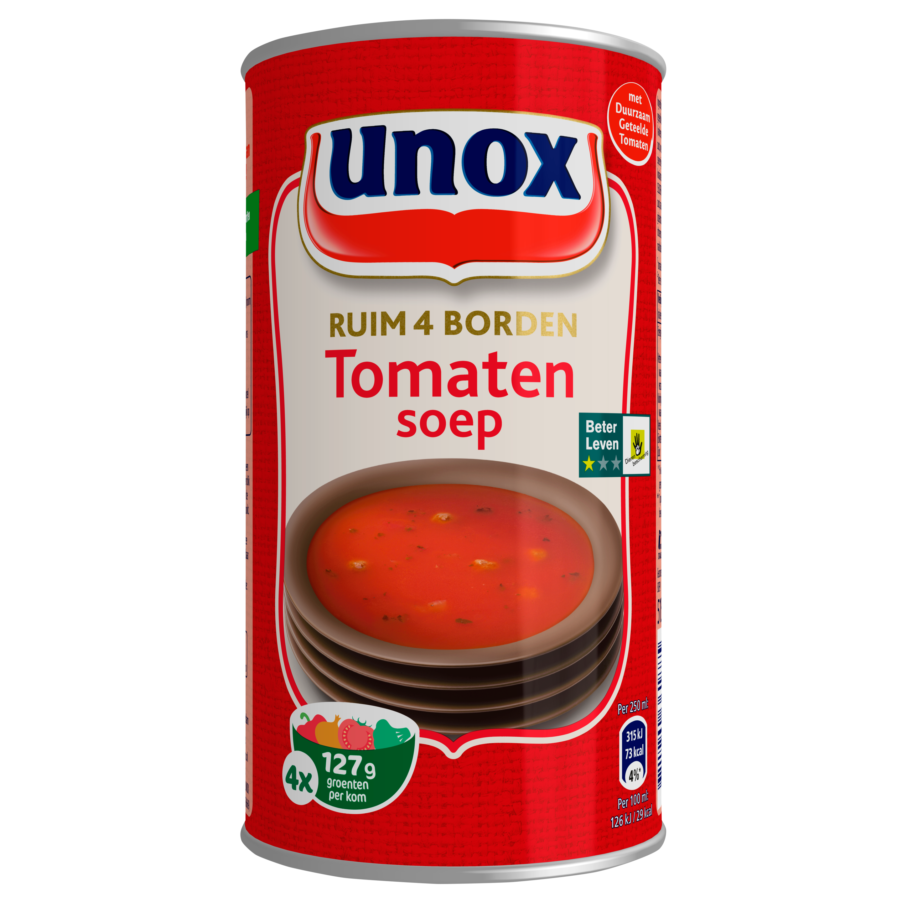 Unox Soep in blik Ruim 4 borden Tomatensoep 515 ml