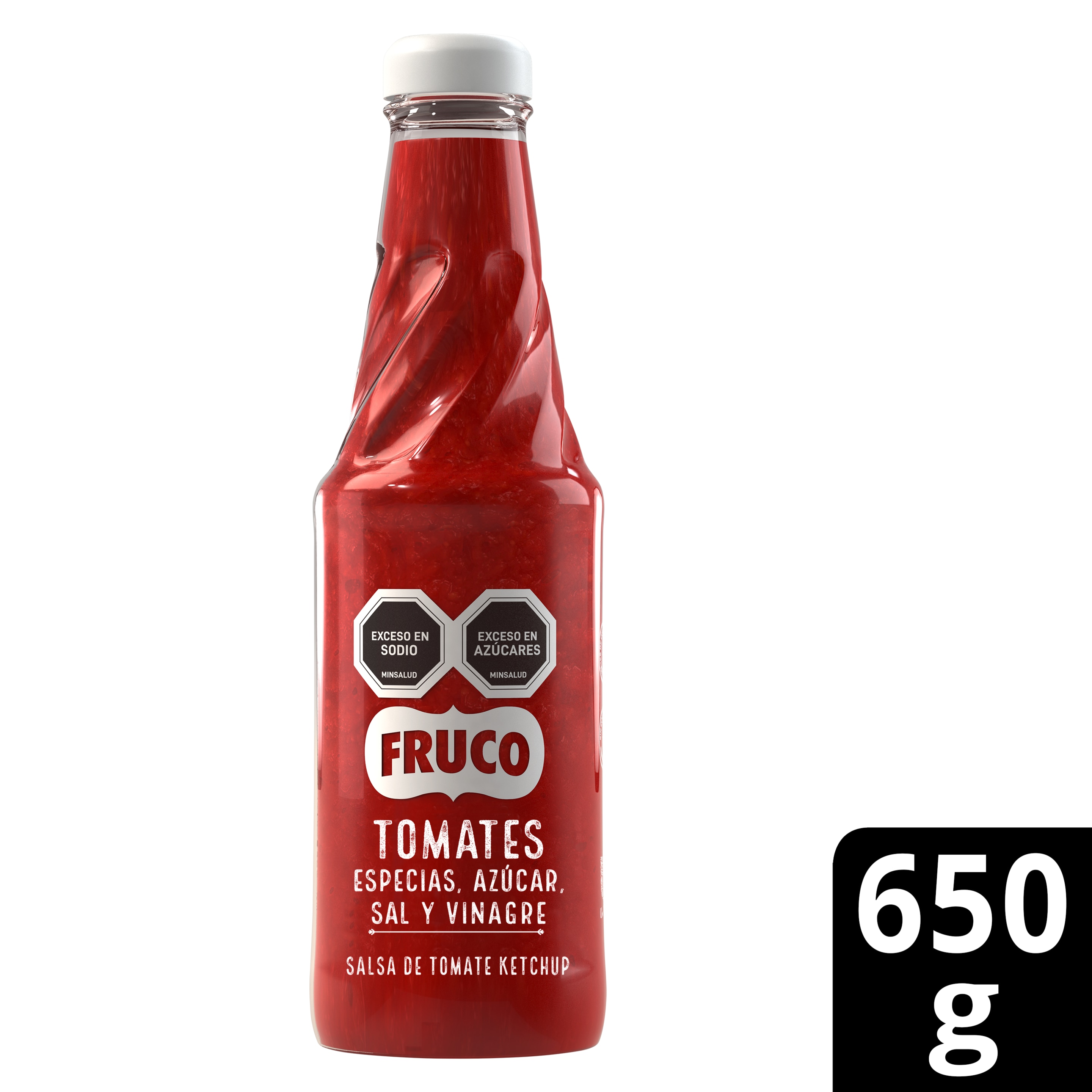 Salsa de tomate Botella Fruco 650 gr packshot