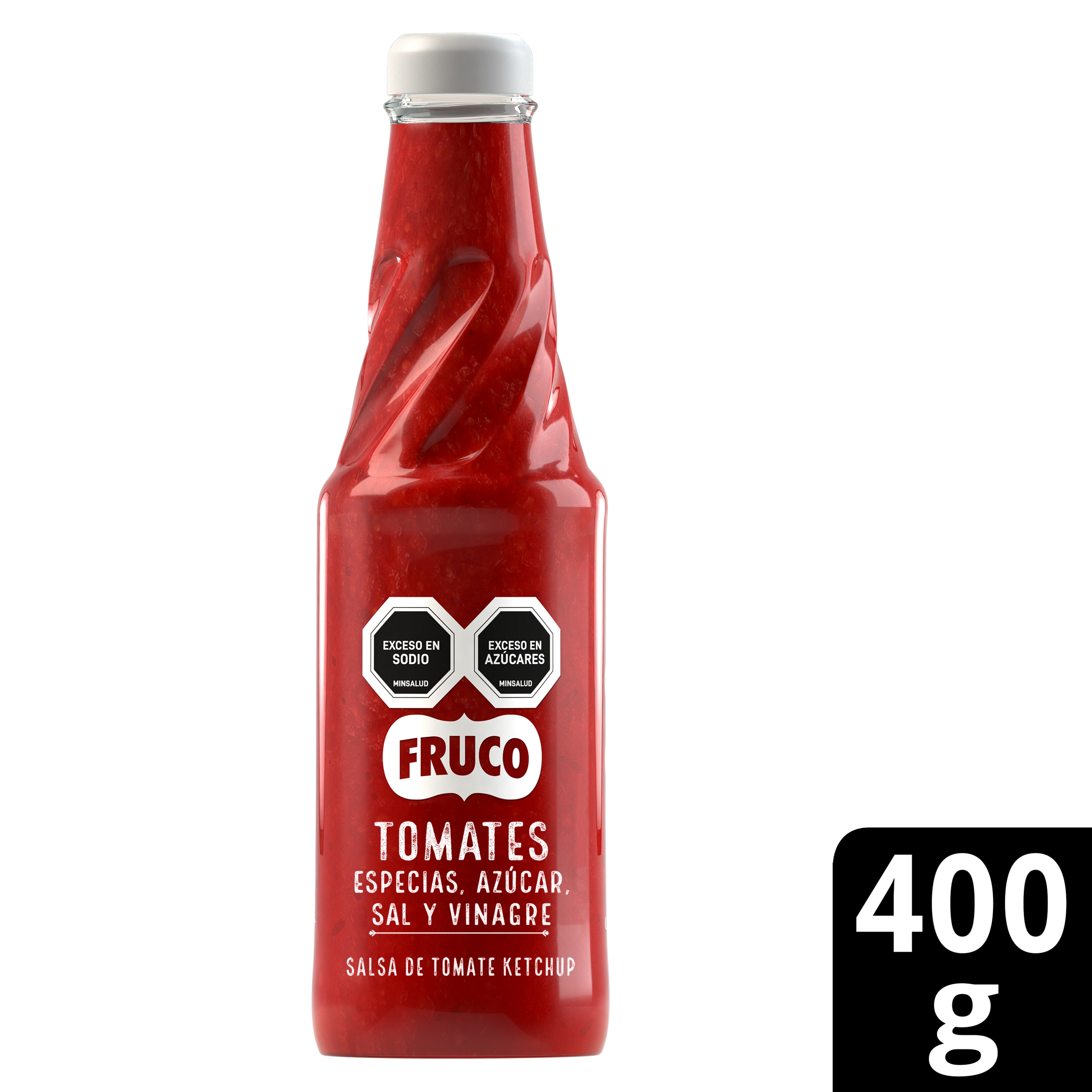 Salsa de tomate Botella Fruco 400 gr packshot
