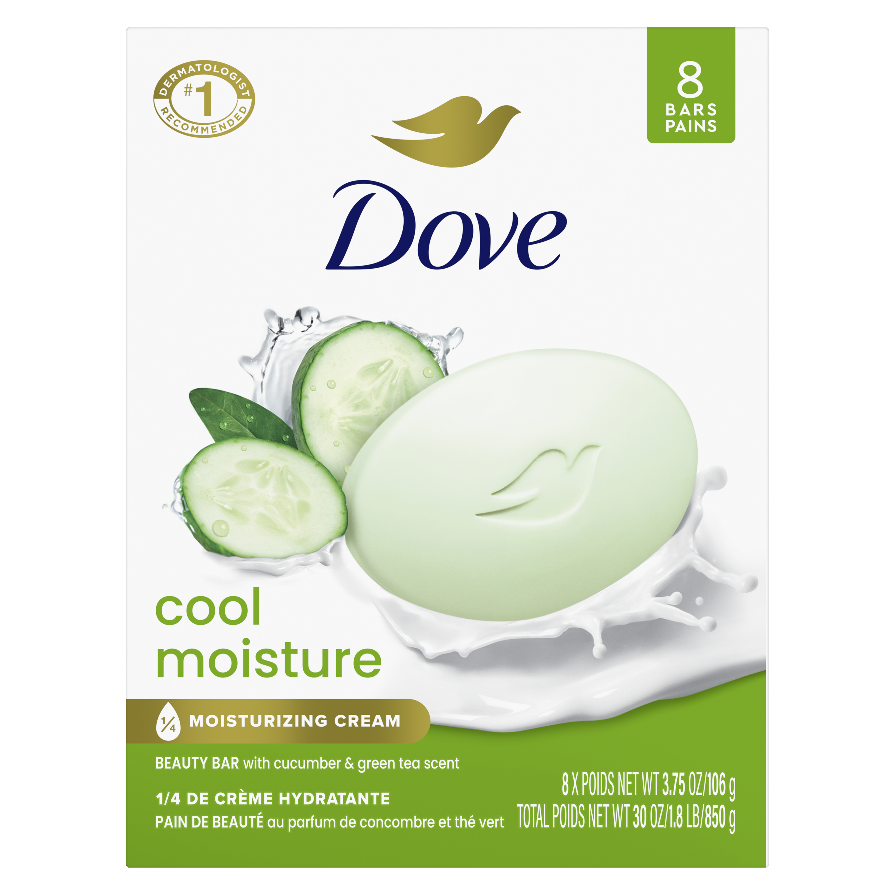 Cool Moisture Beauty Bar