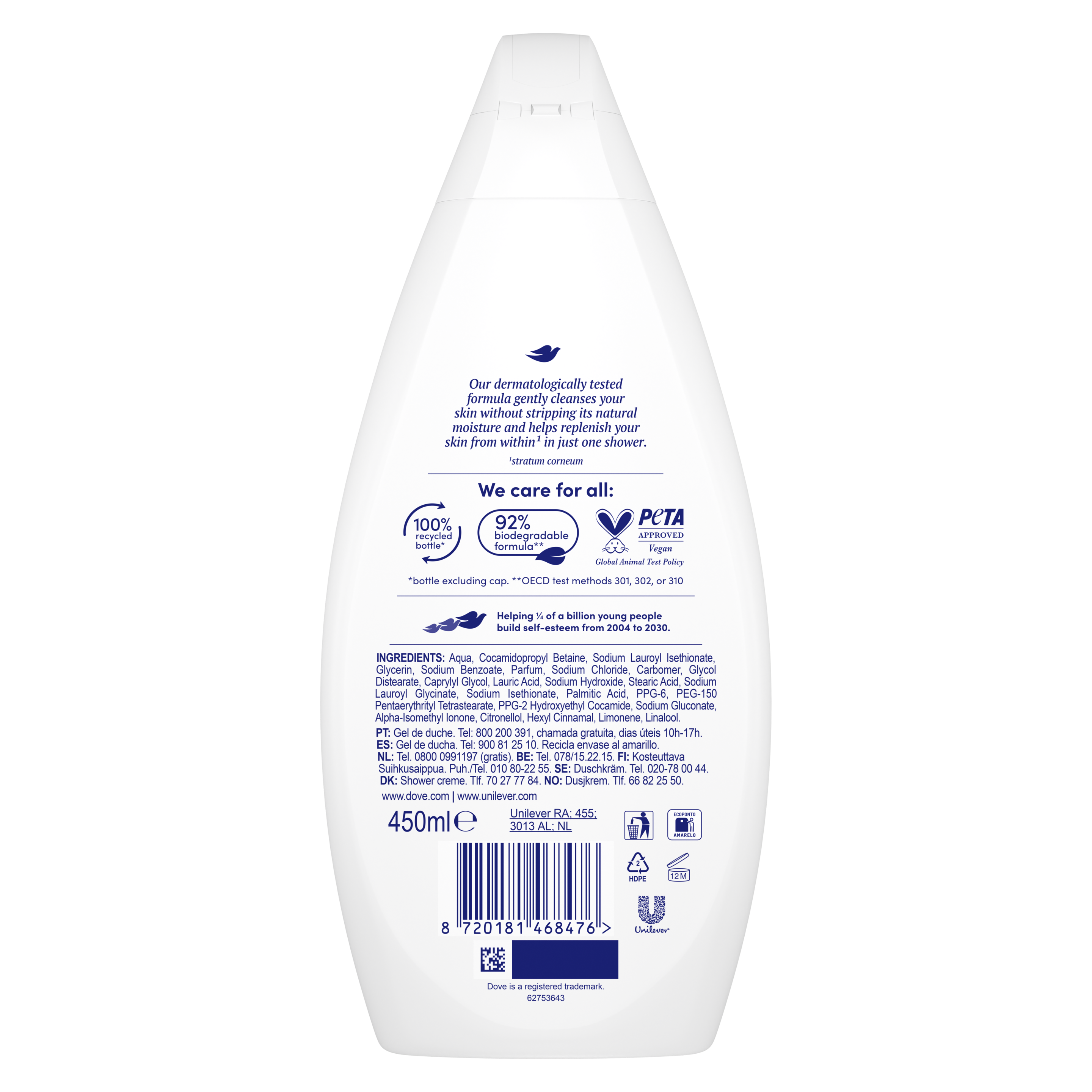 Gel de Duche Essential Silky Velvet