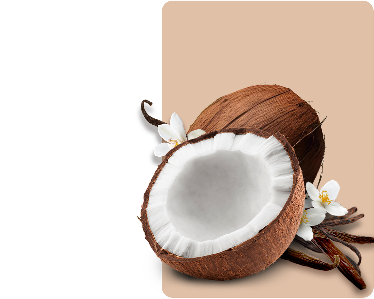 Coconut and vanilla