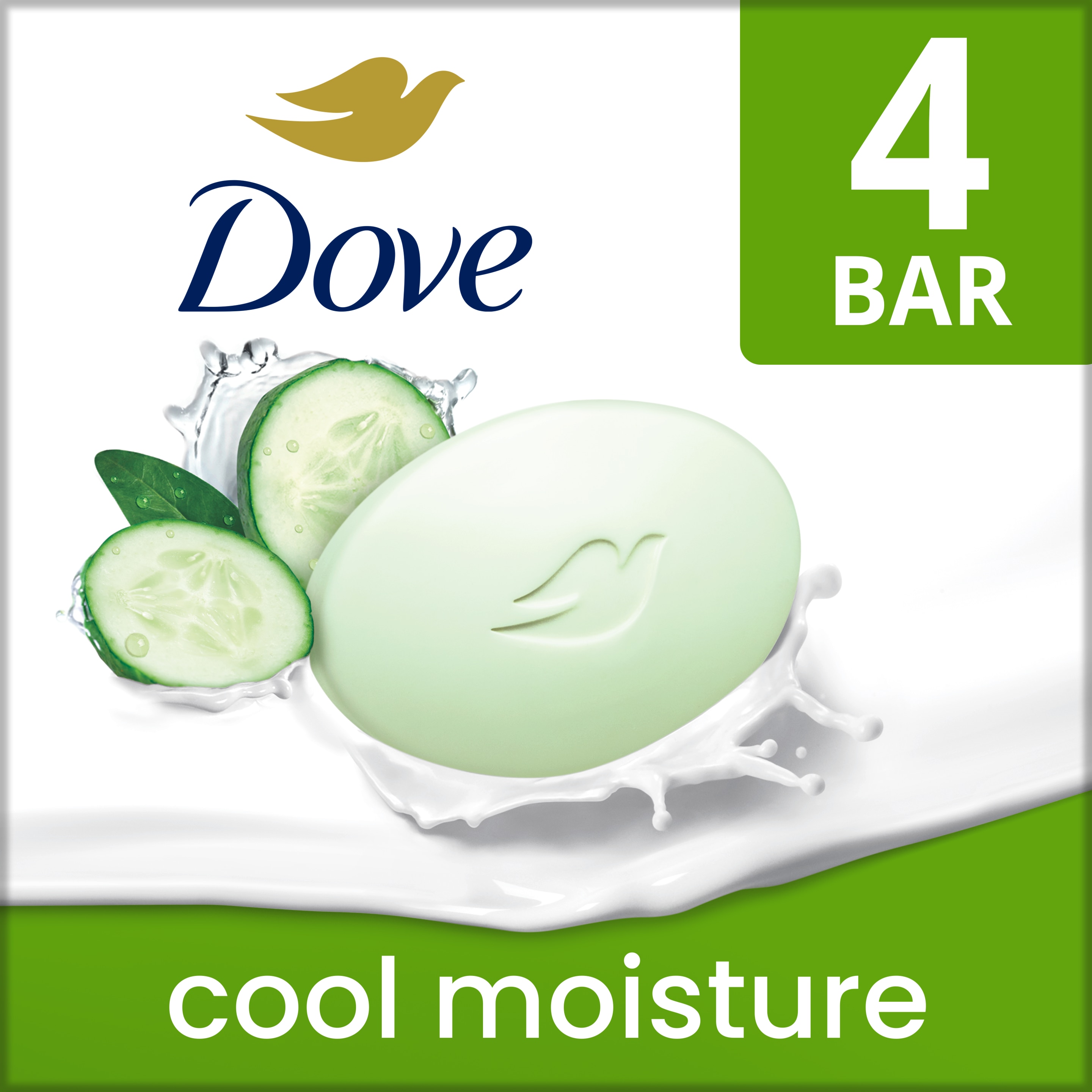 Dove Cool Moisture Beauty Bar 3.75oz 4 Bar