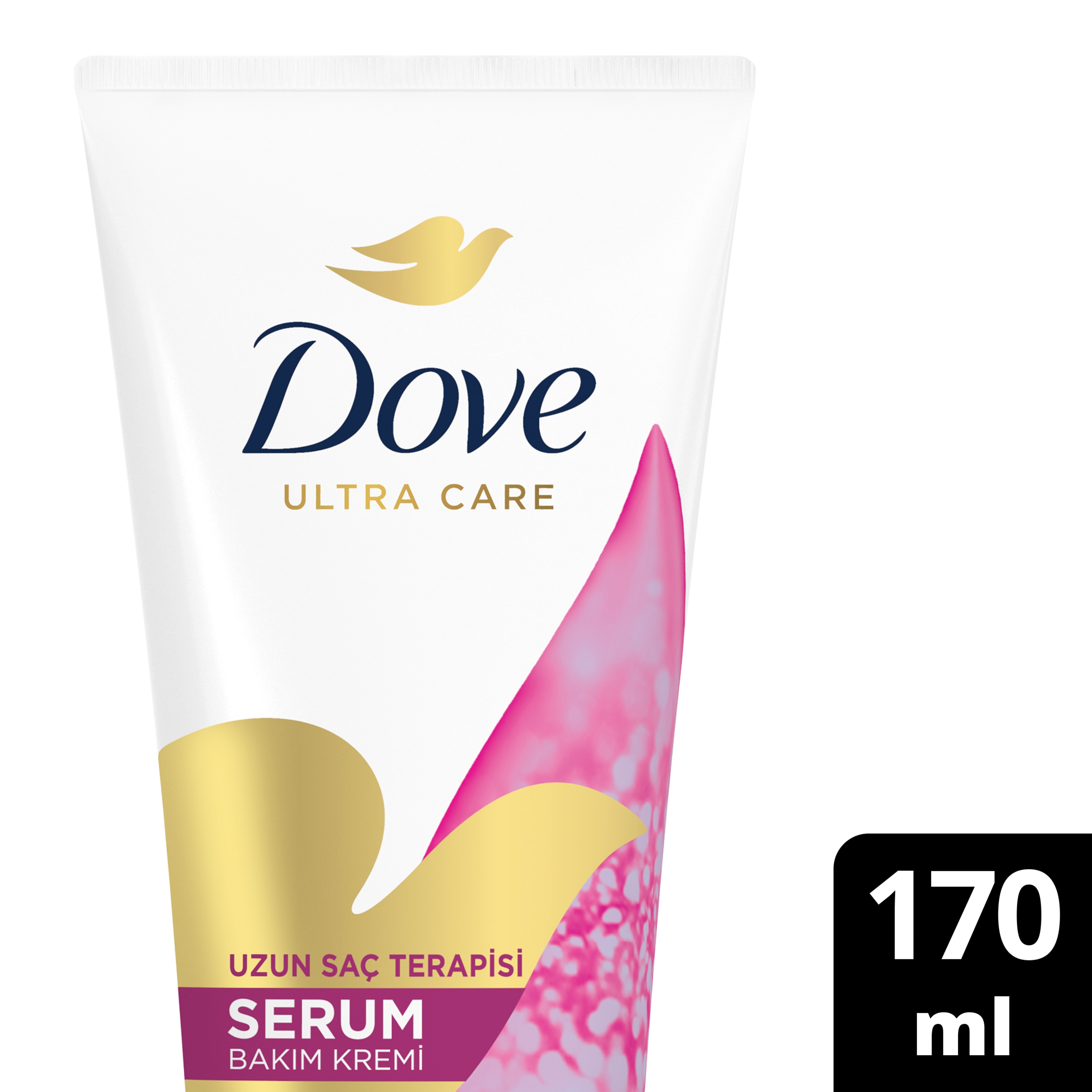 DOVE 1 Minute Serum Saç Bakım Kremi  Uzun Saç Terapisi  170 ml