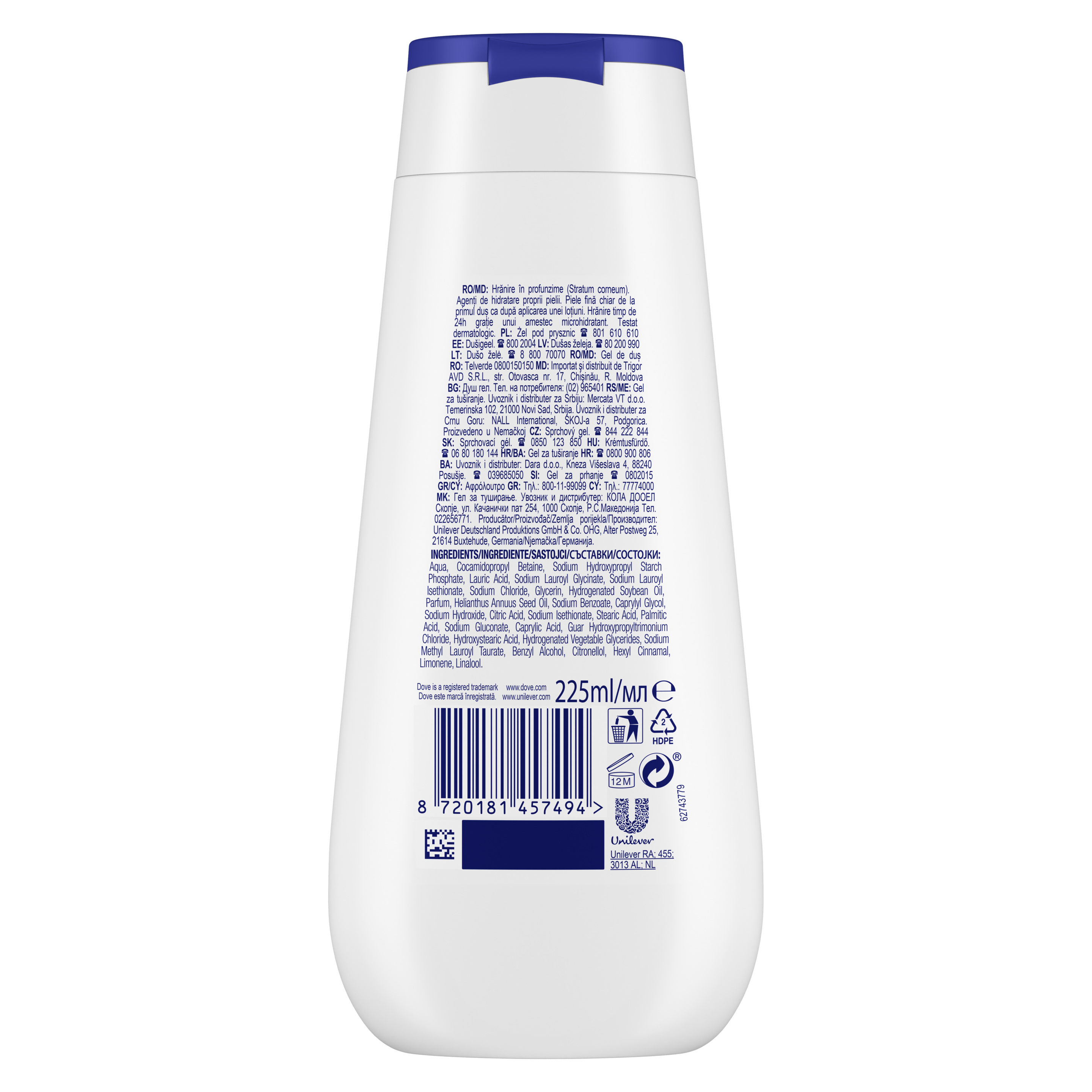 Sprchový gel Advanced Care Deeply Nourishing