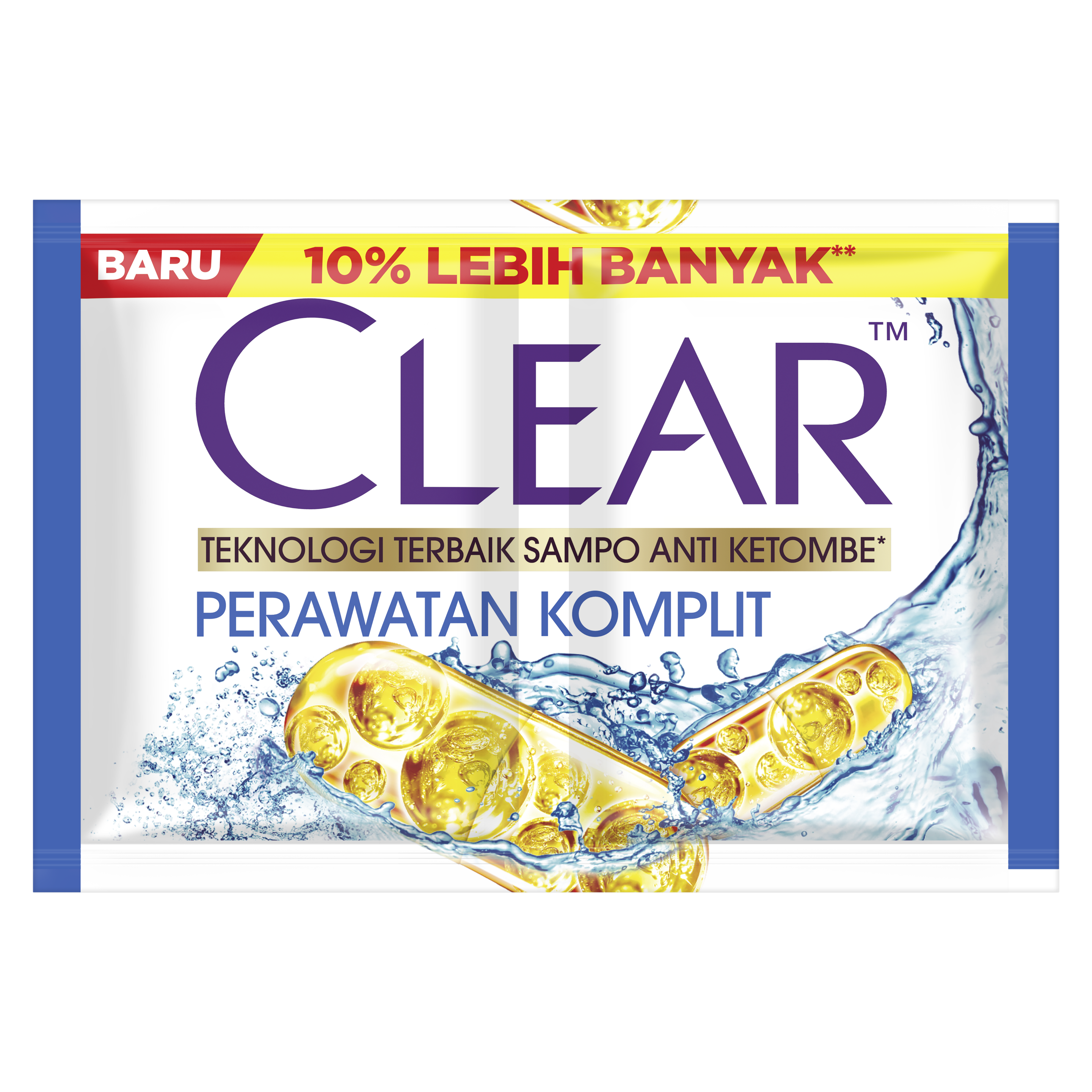 CLEAR Shampoo Perawatan Komplit Sachet 10 mL