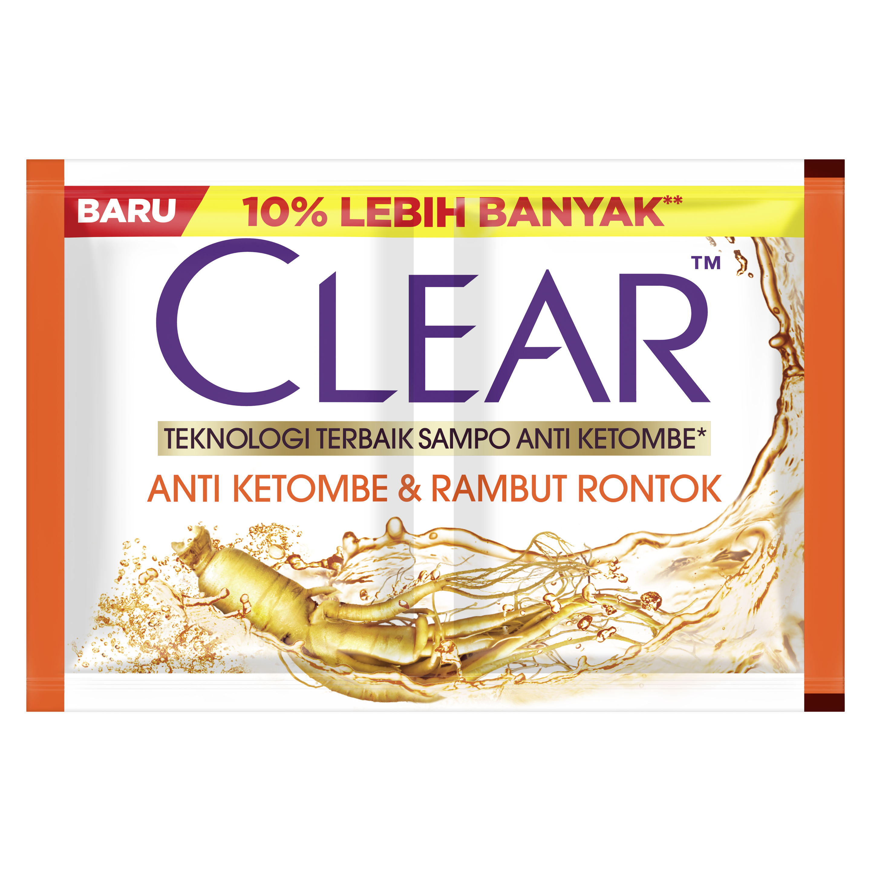 CLEAR Shampoo Anti Ketombe & Rambut Rontok Sachet 10 mL