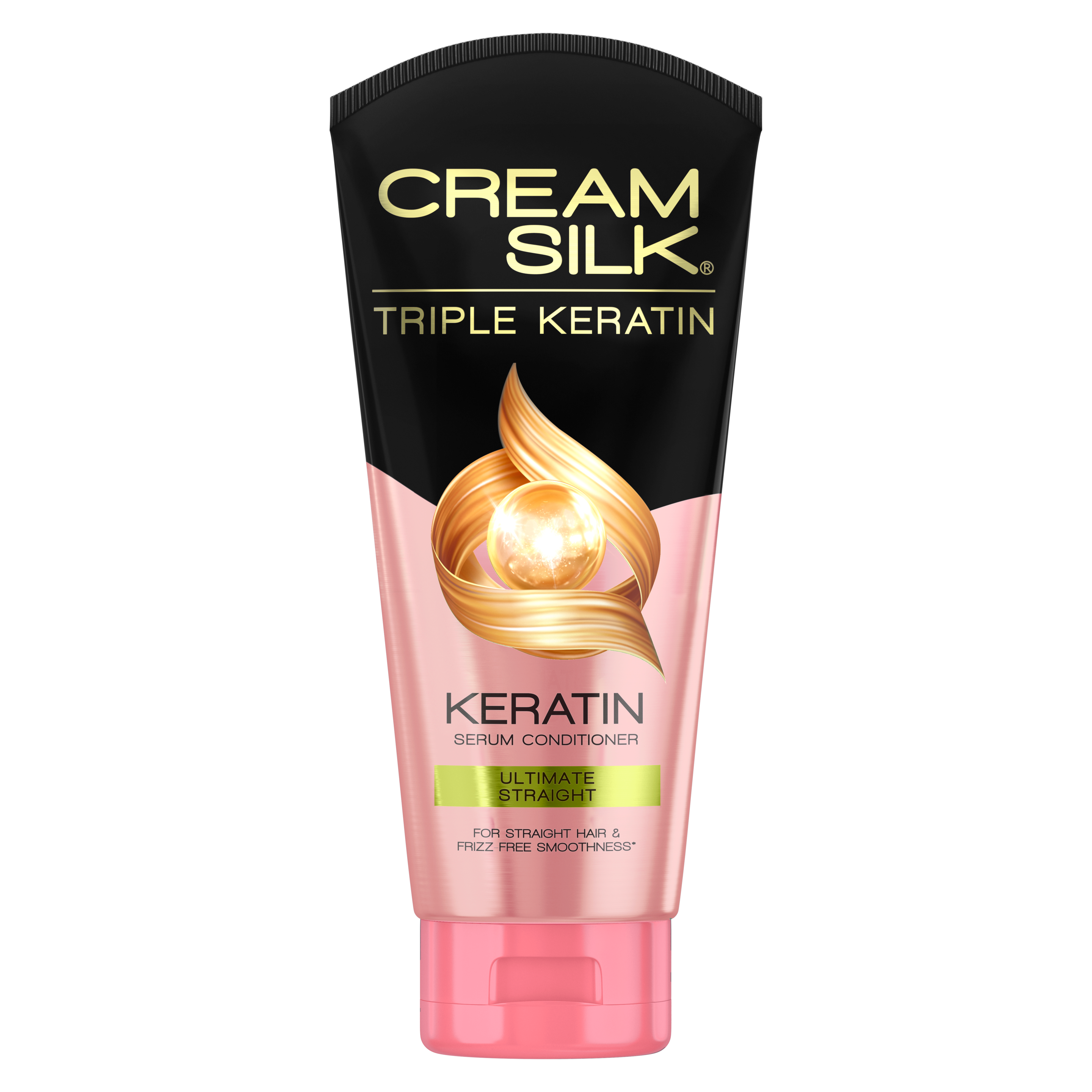 Cream Silk Triple Keratin Serum Conditioner Ultimate Straight