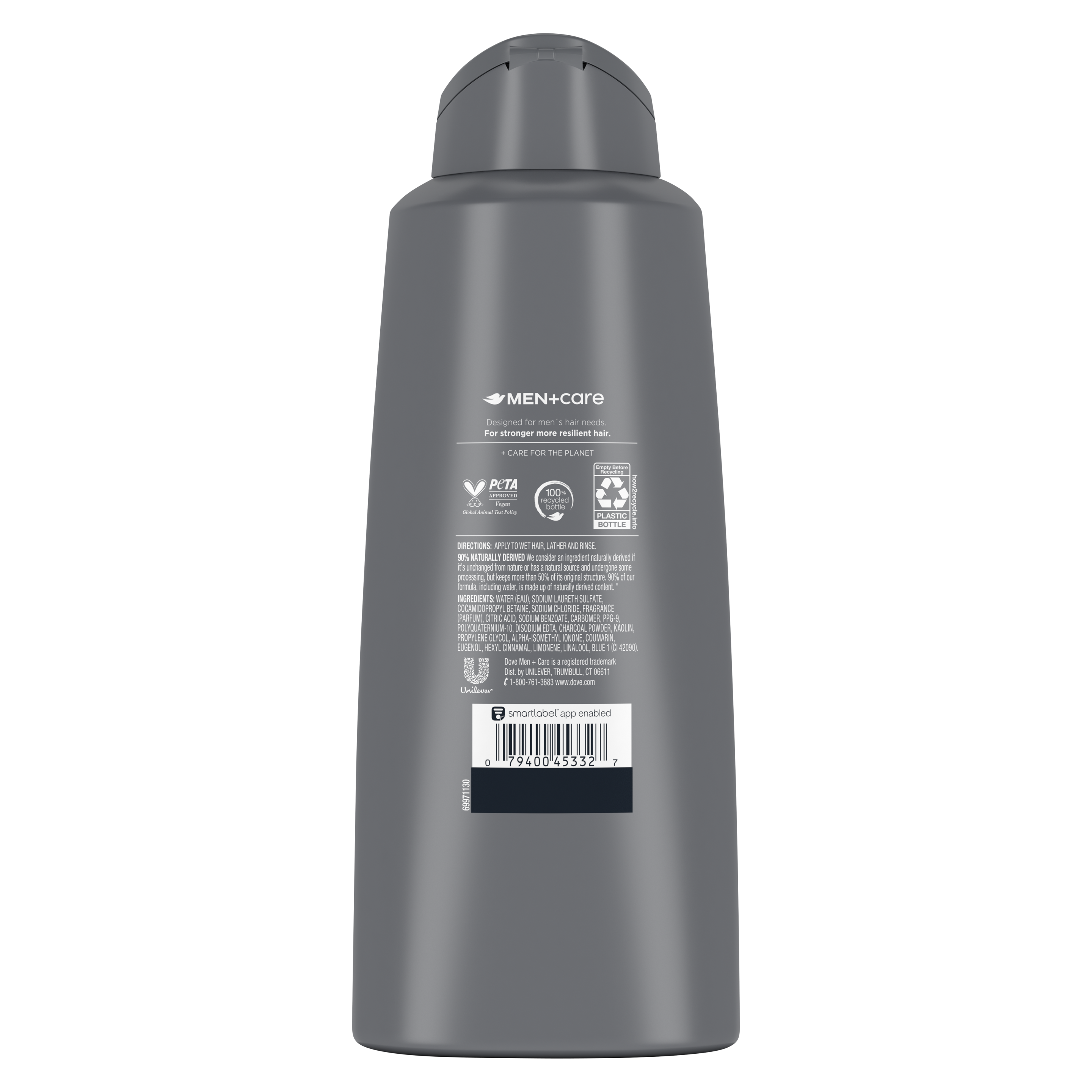 Men+Care Charcoal + Clay Purifying Shampoo