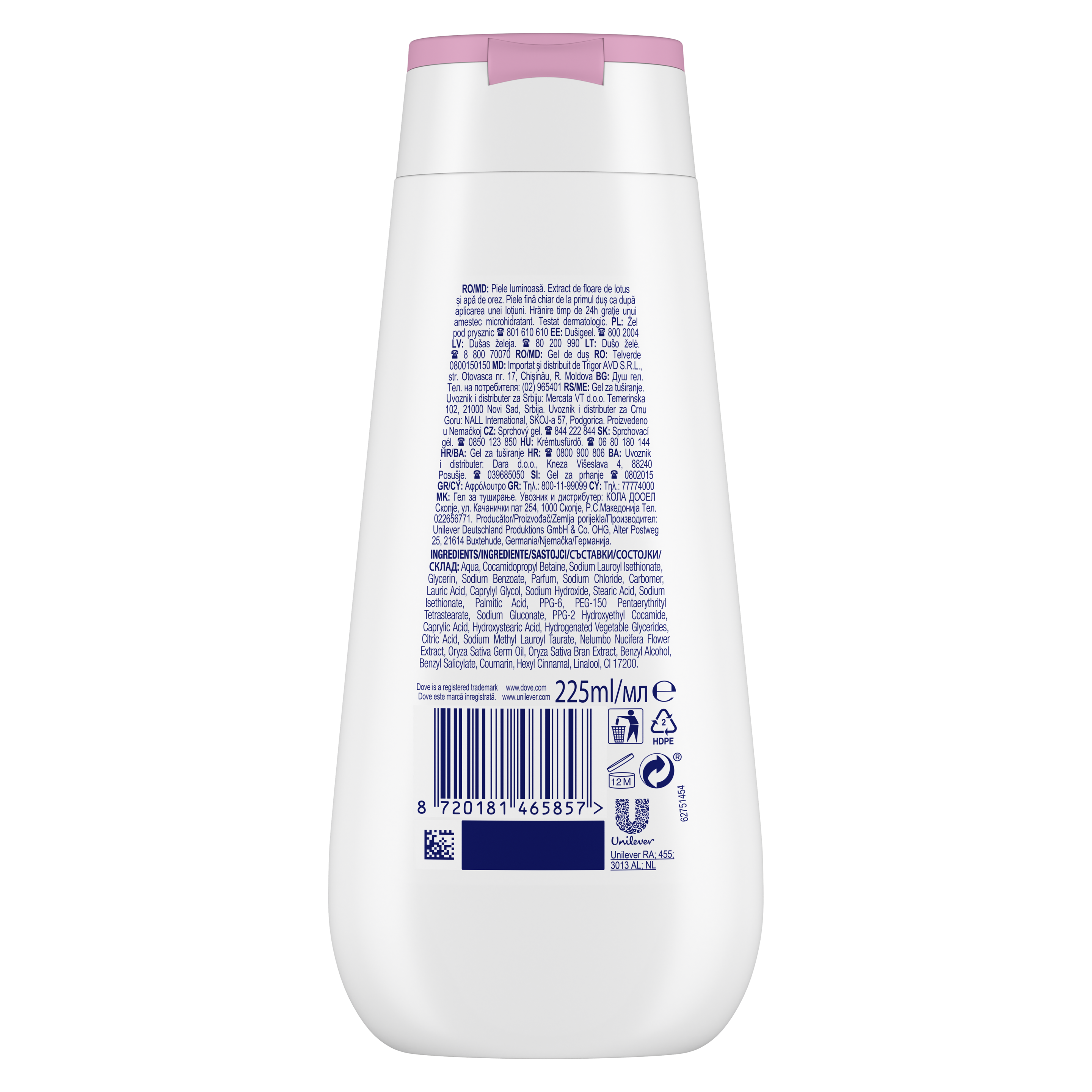 Sprchový gel Advanced Care Glowing