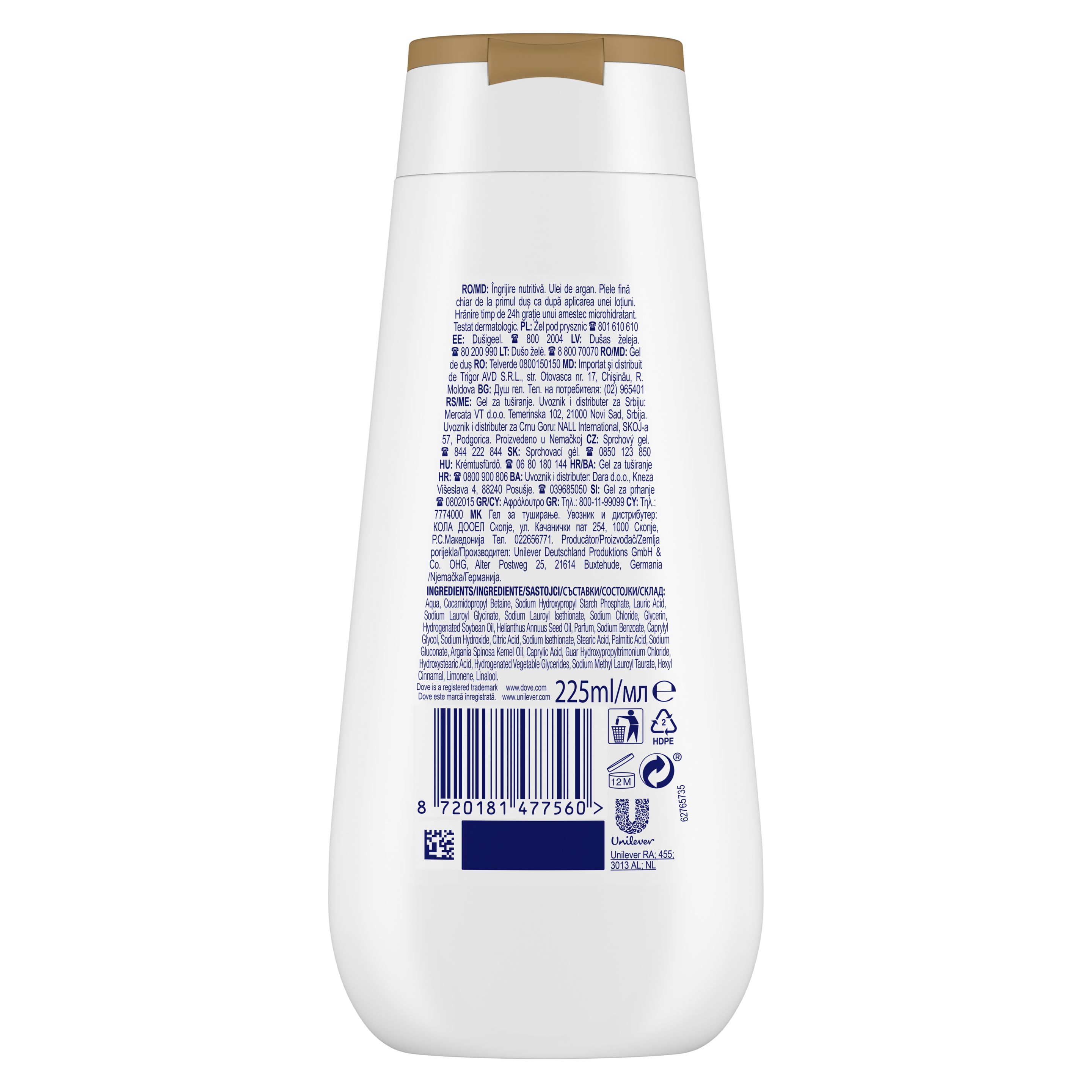 Sprchový gel Advanced Care Nourishing Care