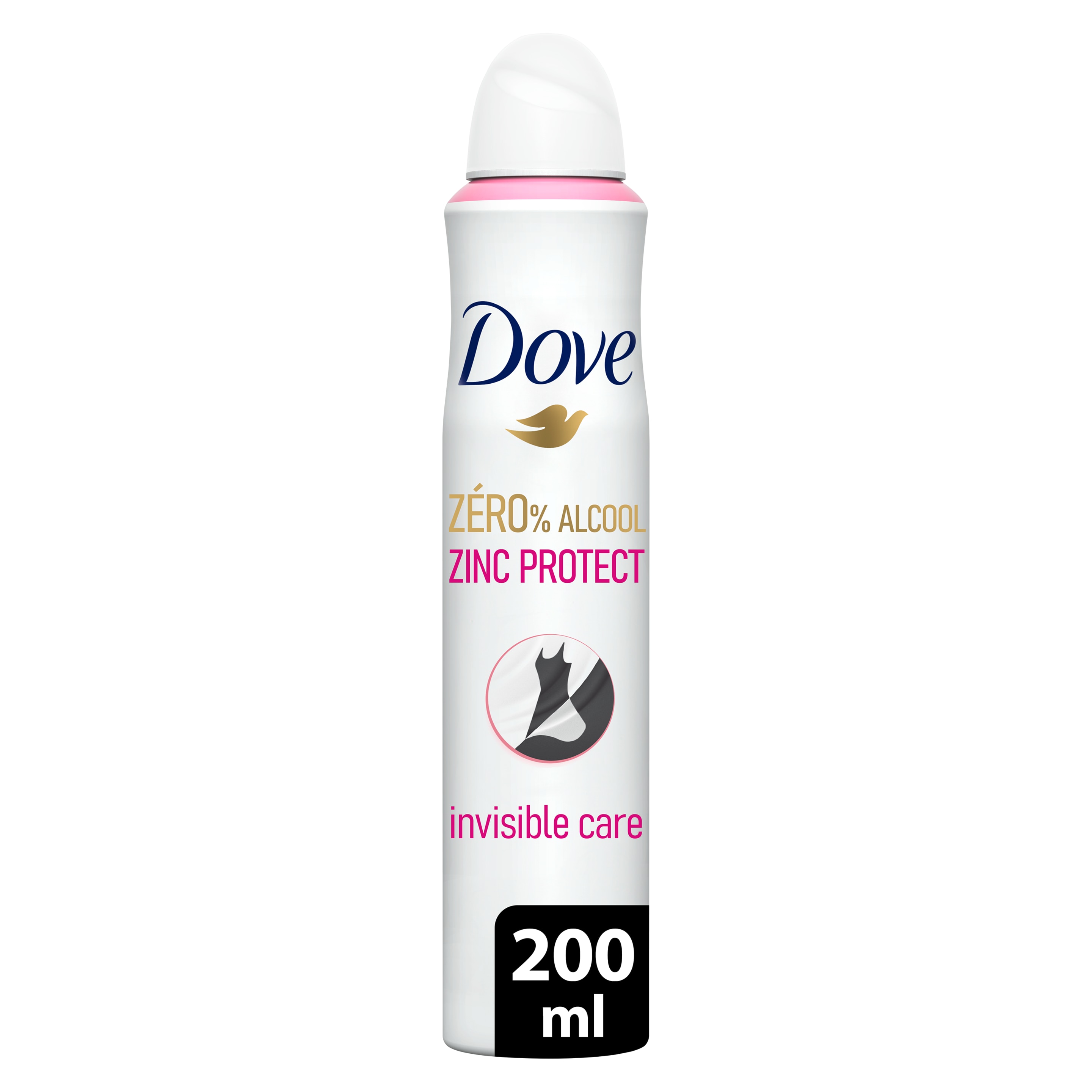 Déodorant Spray Invisible Care 0% Alcool 200ml
