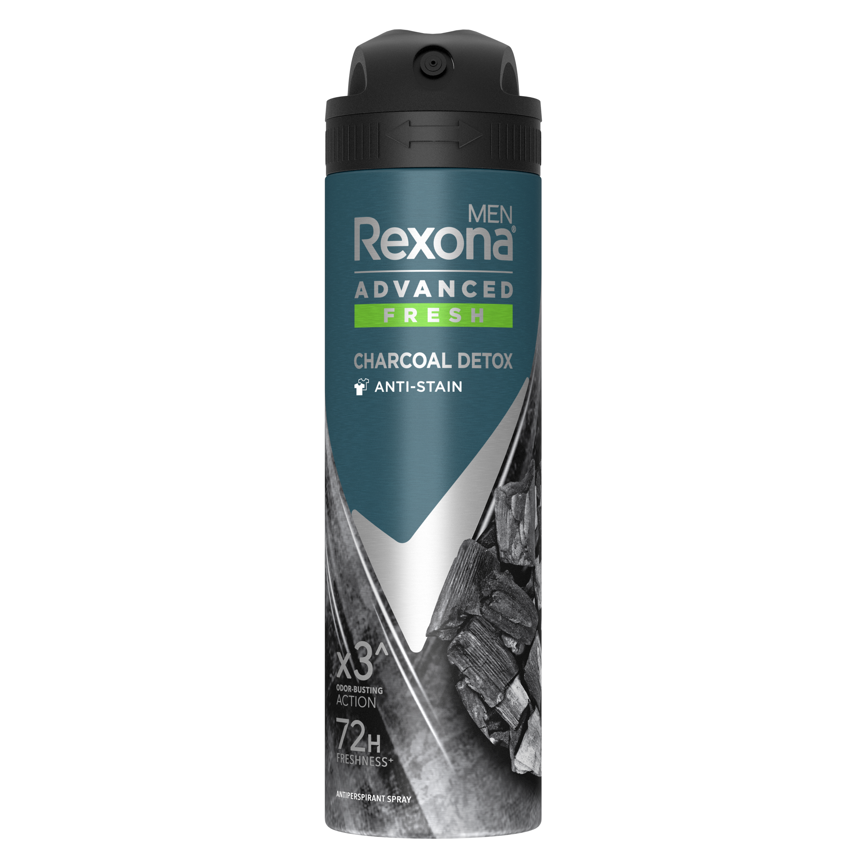 Rexona Men Natural Fresh Charcoal Detox Antiperspirant Deodorant Roll On