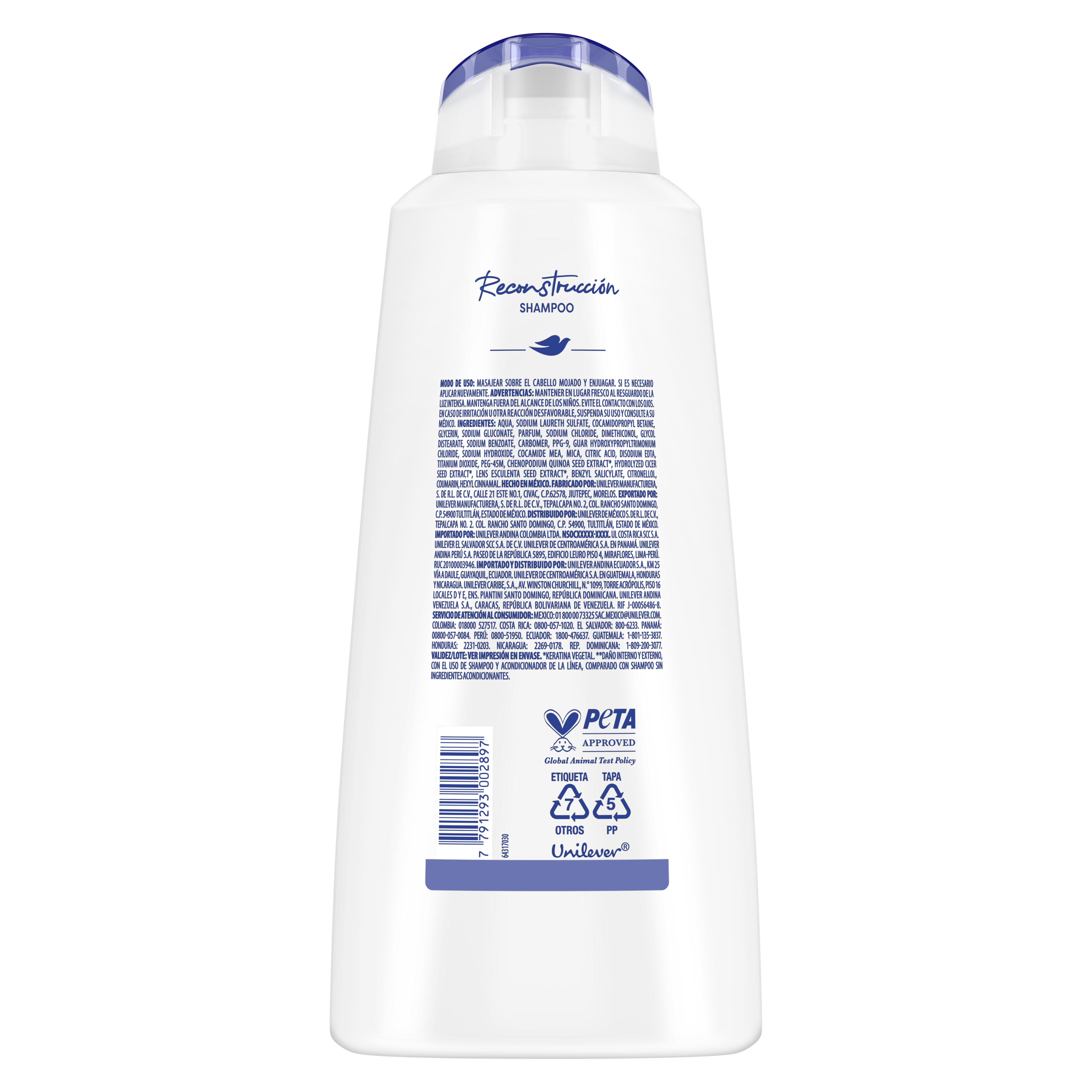 Shampoo Reconstrucción + Keratina