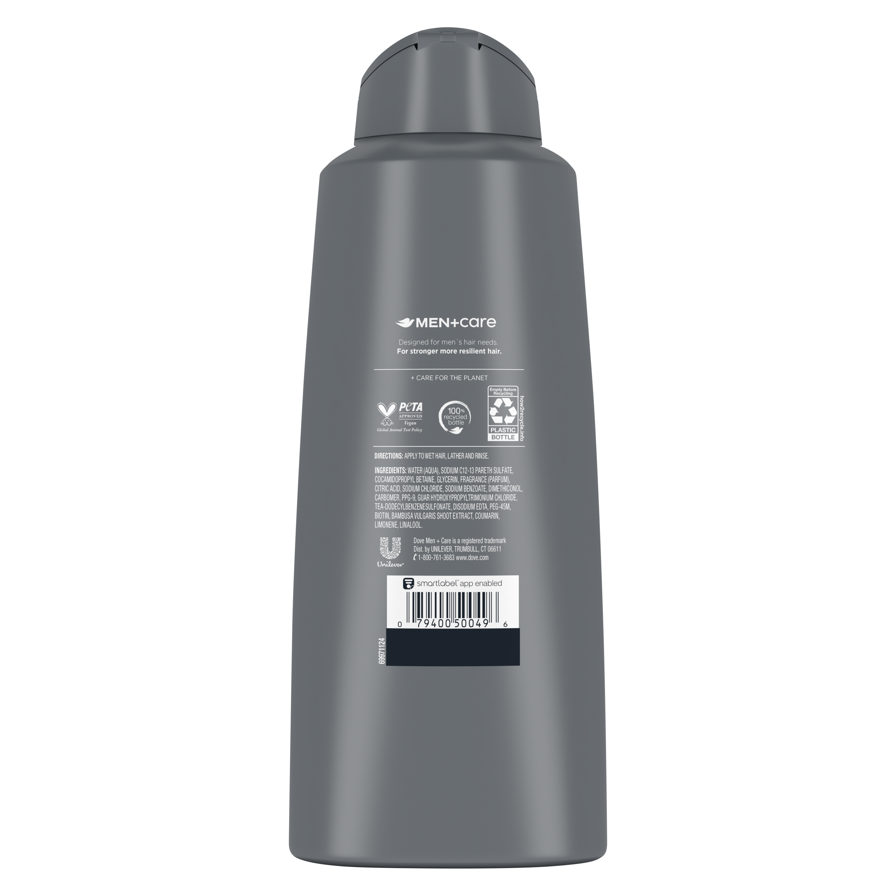 Men+Care 2 in 1 Shampoo and Conditioner Youthfull Revitalize For Fine, Thin Hair Men's Shampoo and Conditioner with Bamboo Extract + Biotin 20.4 oz