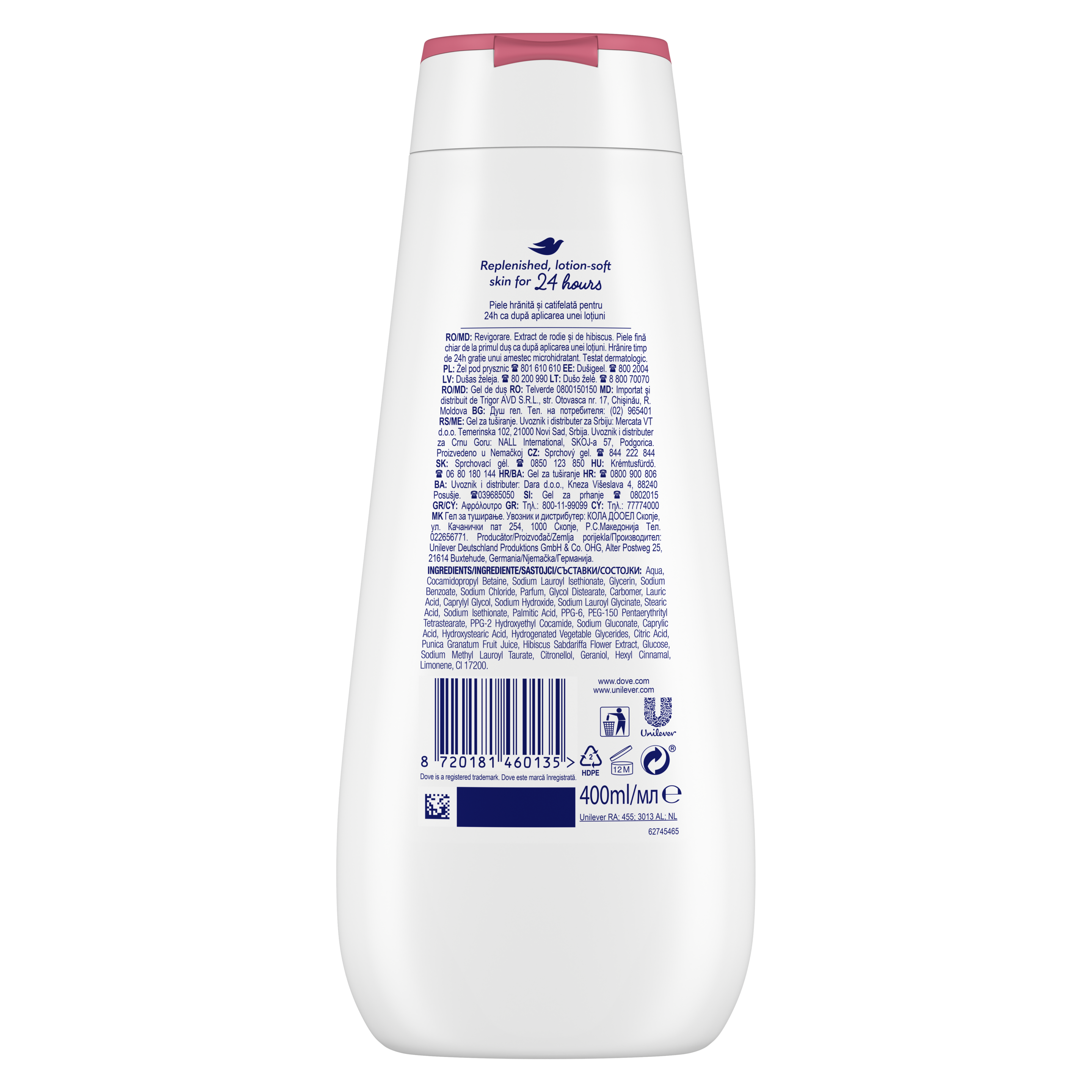 Gel de duș Advanced Care Reviving