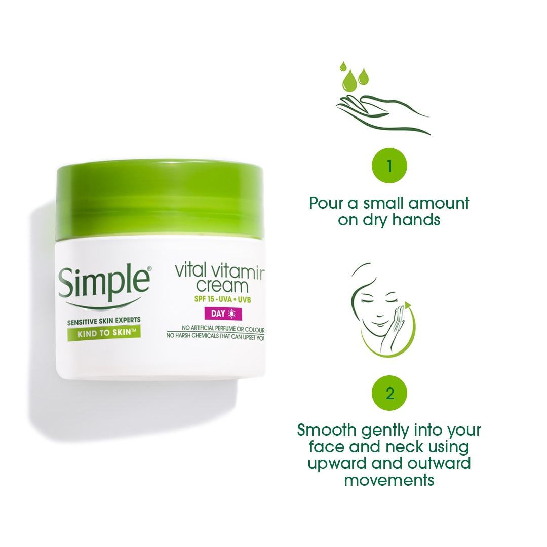 Kind to Skin Vital Vitamin Day Cream SPF 15