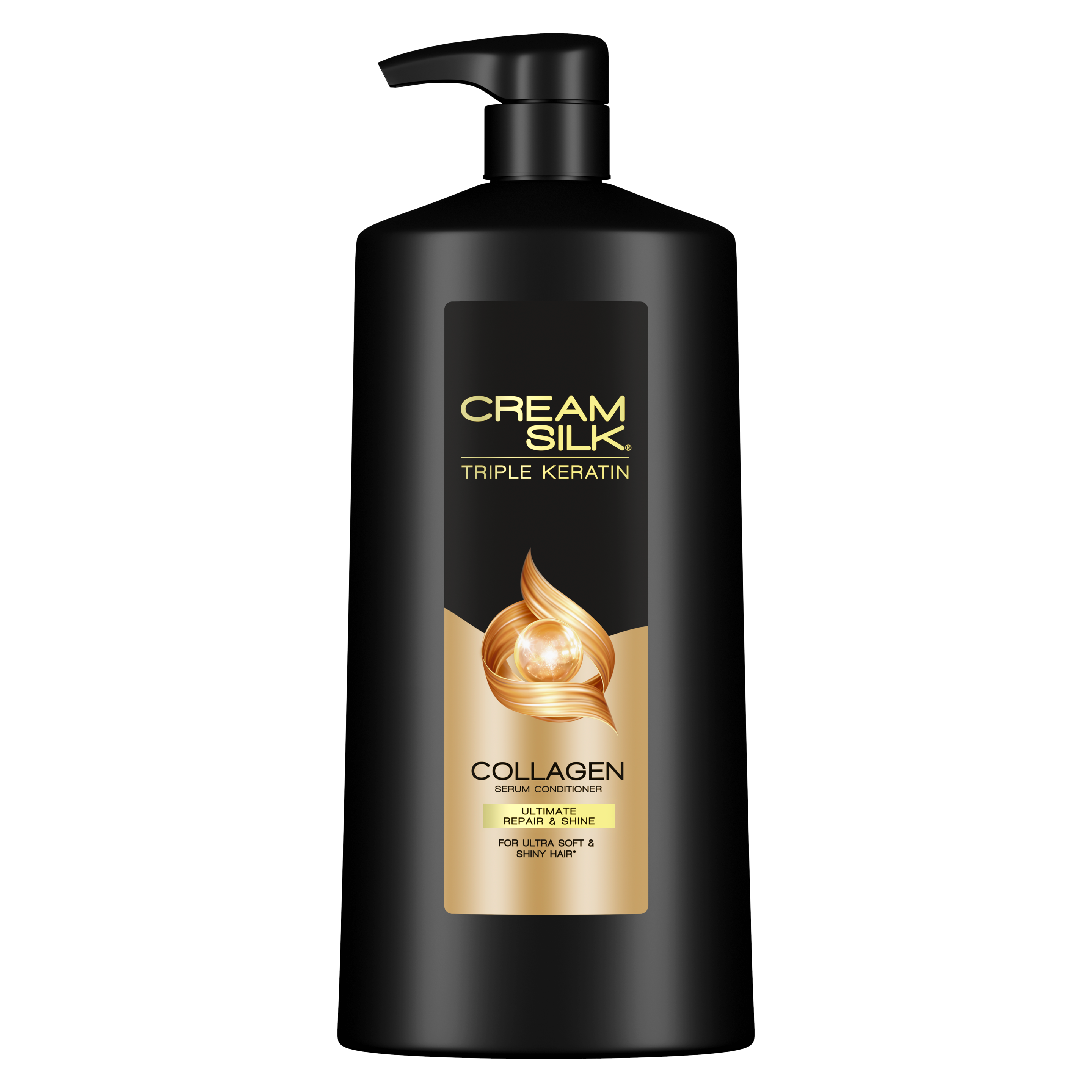 Cream Silk Triple Keratin Serum Conditioner Ultimate Repair and Shine