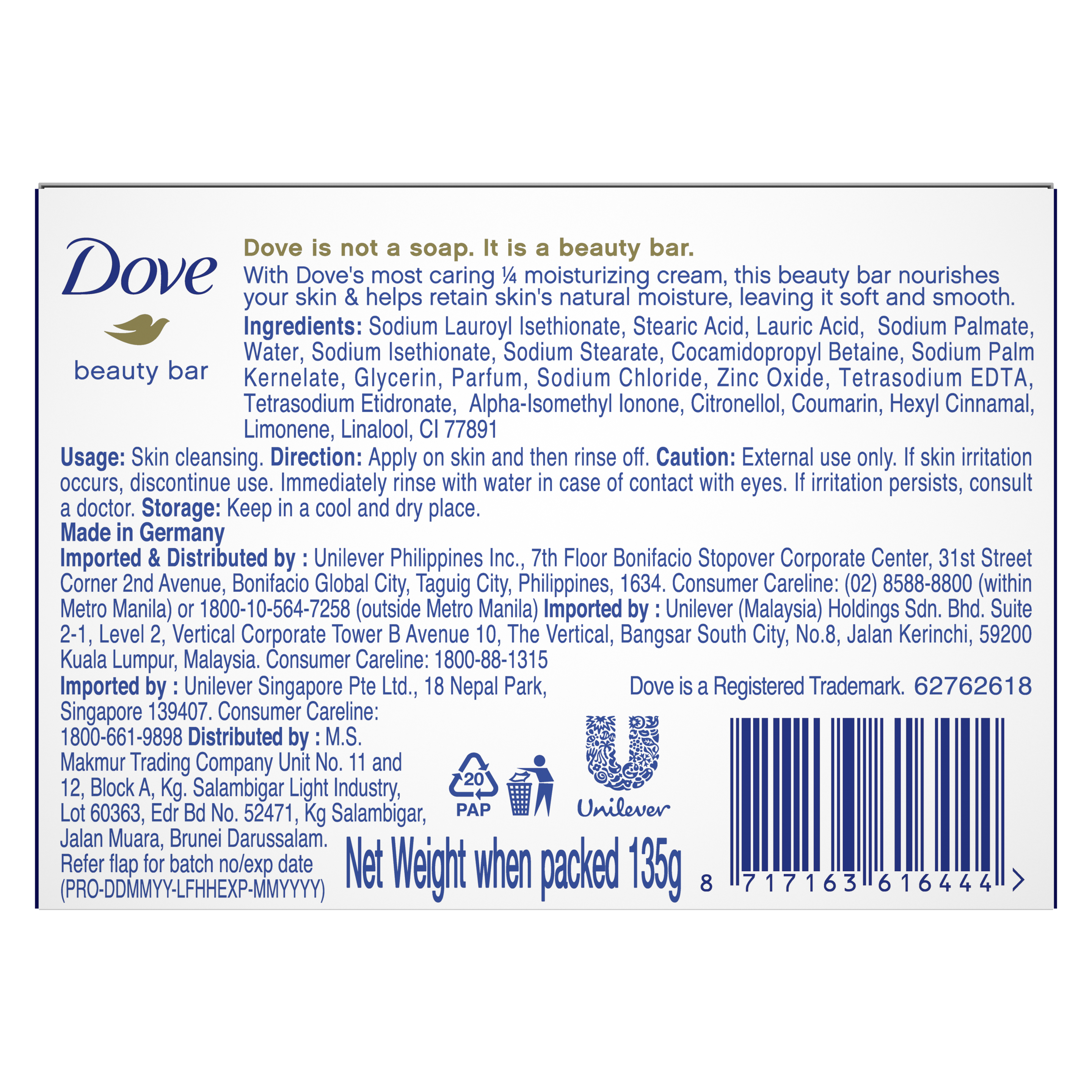Dove Beauty Bar