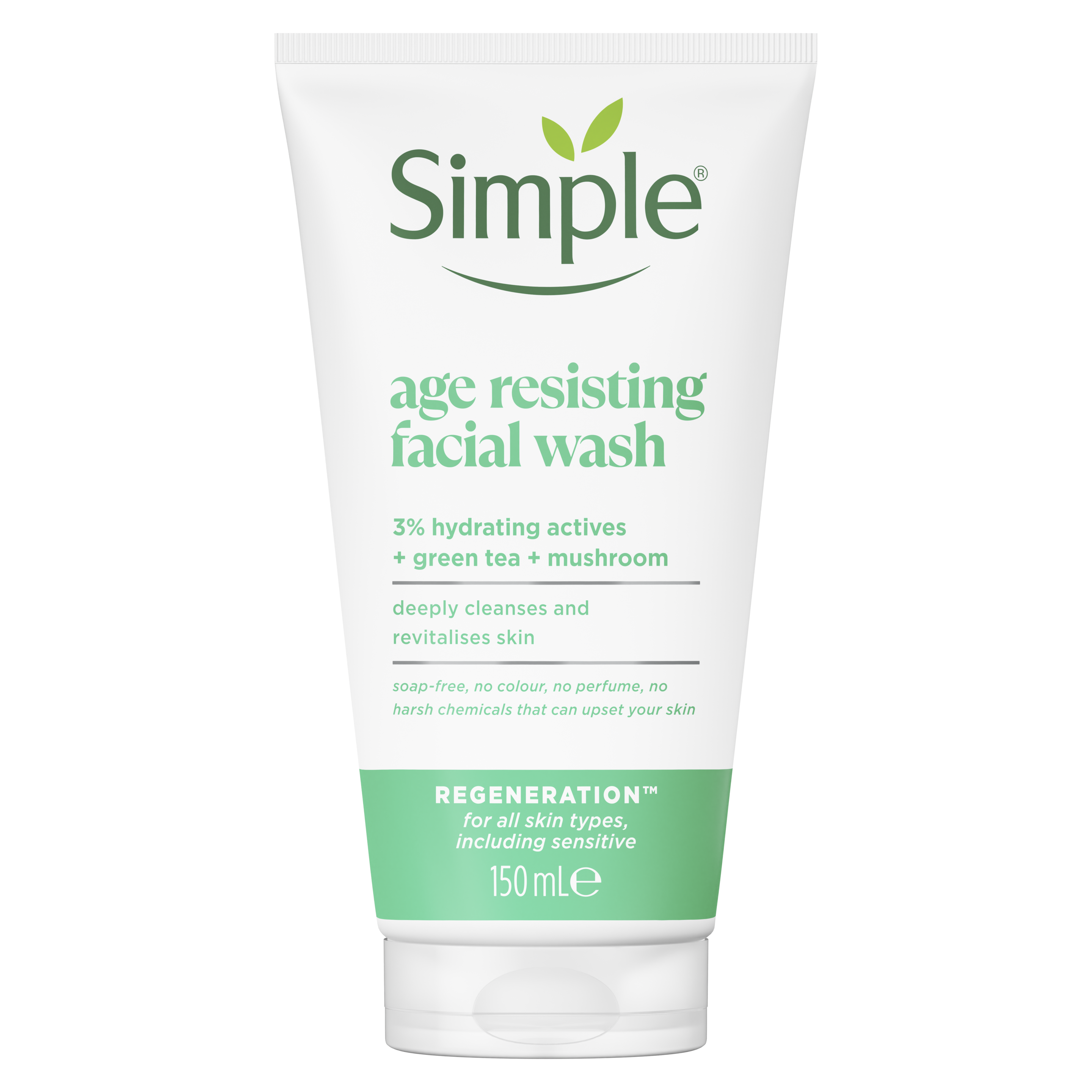 Simple Regeneration Age Resisting Facial Wash