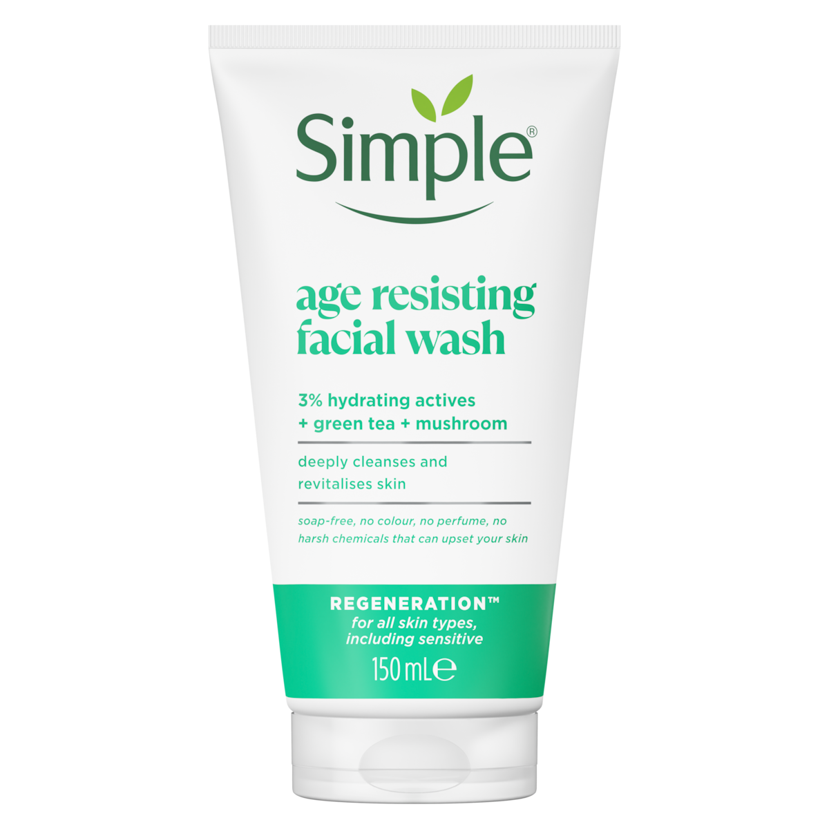 Regeneration Age Resisting Facial Wash by Simple