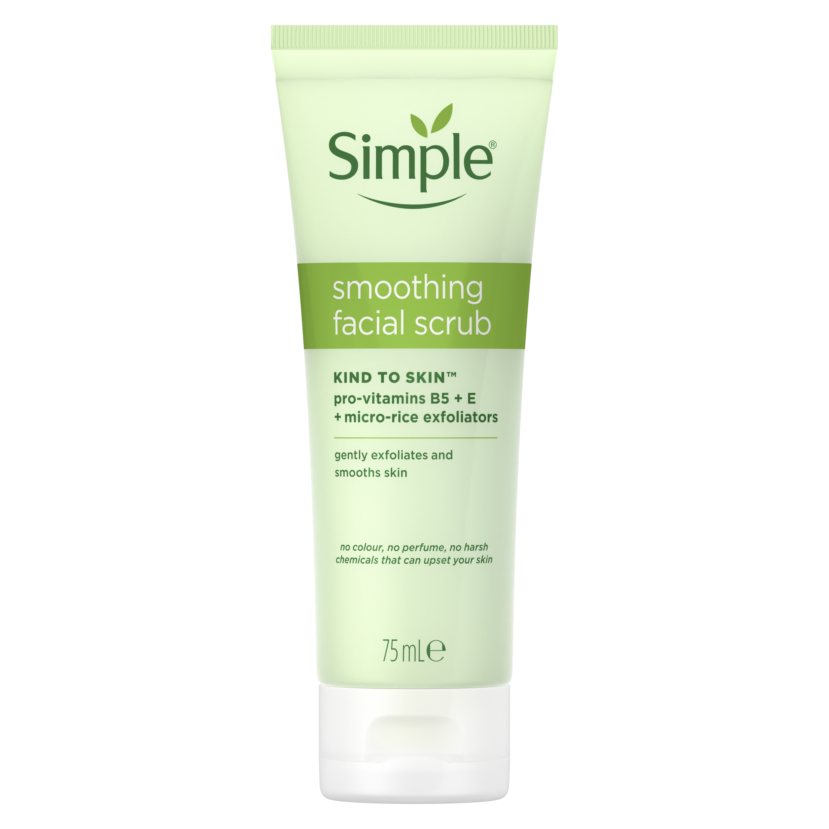 Kind to Skin Smoothing Facial Scrub | Simple® Skincare