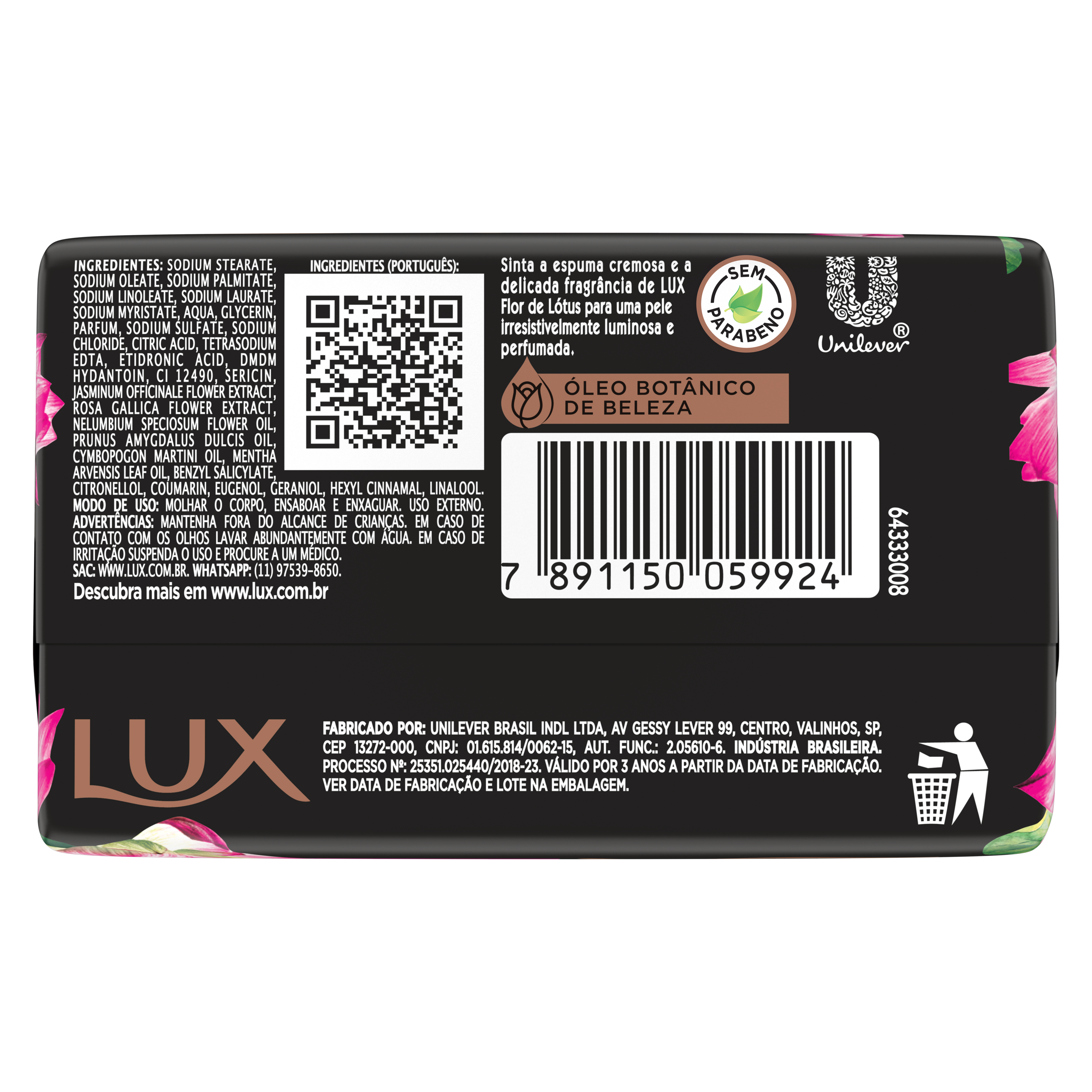 Sabonete em Barra Flor de Lótus