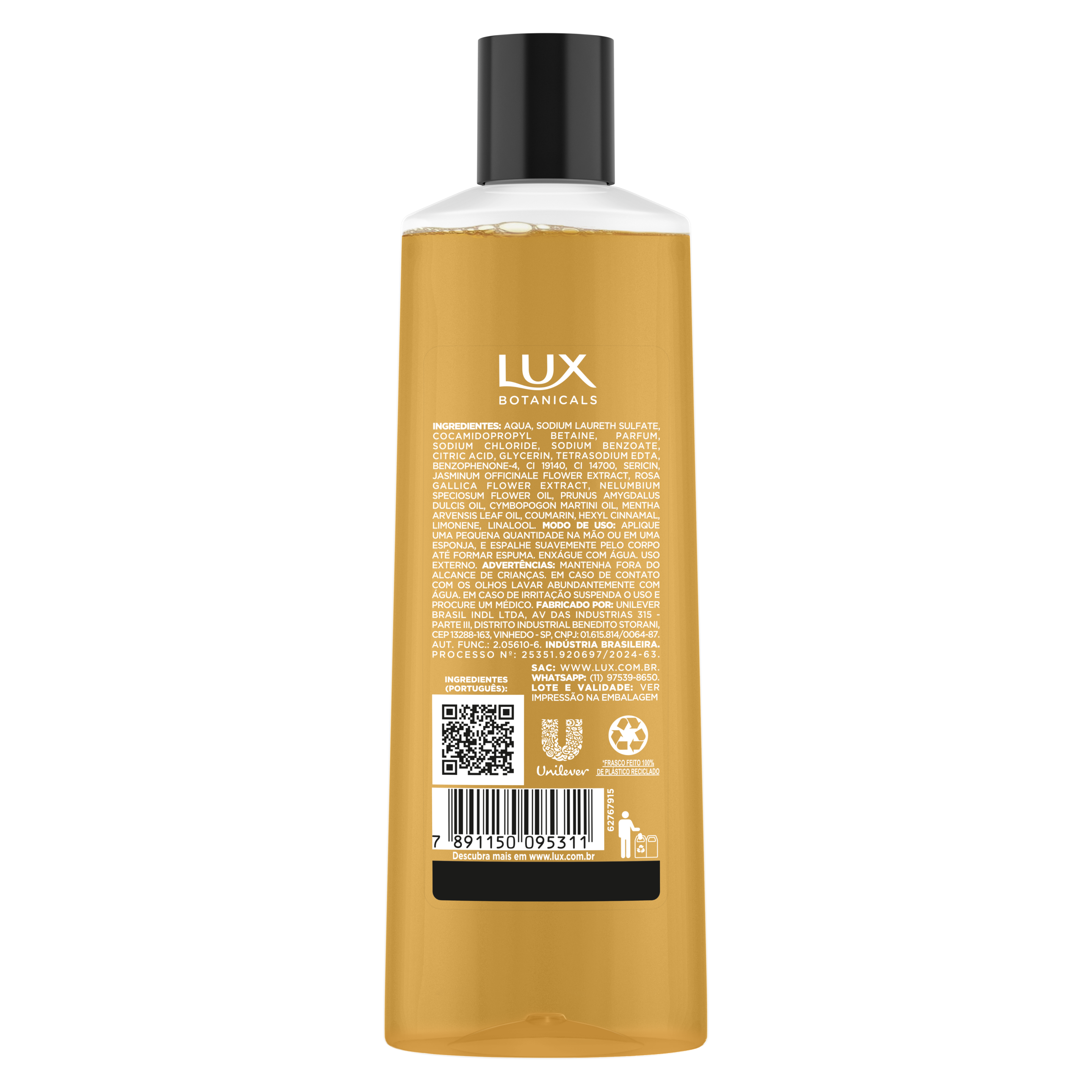 Sabonete Líquido Gardênia e Óleo de Amêndoas