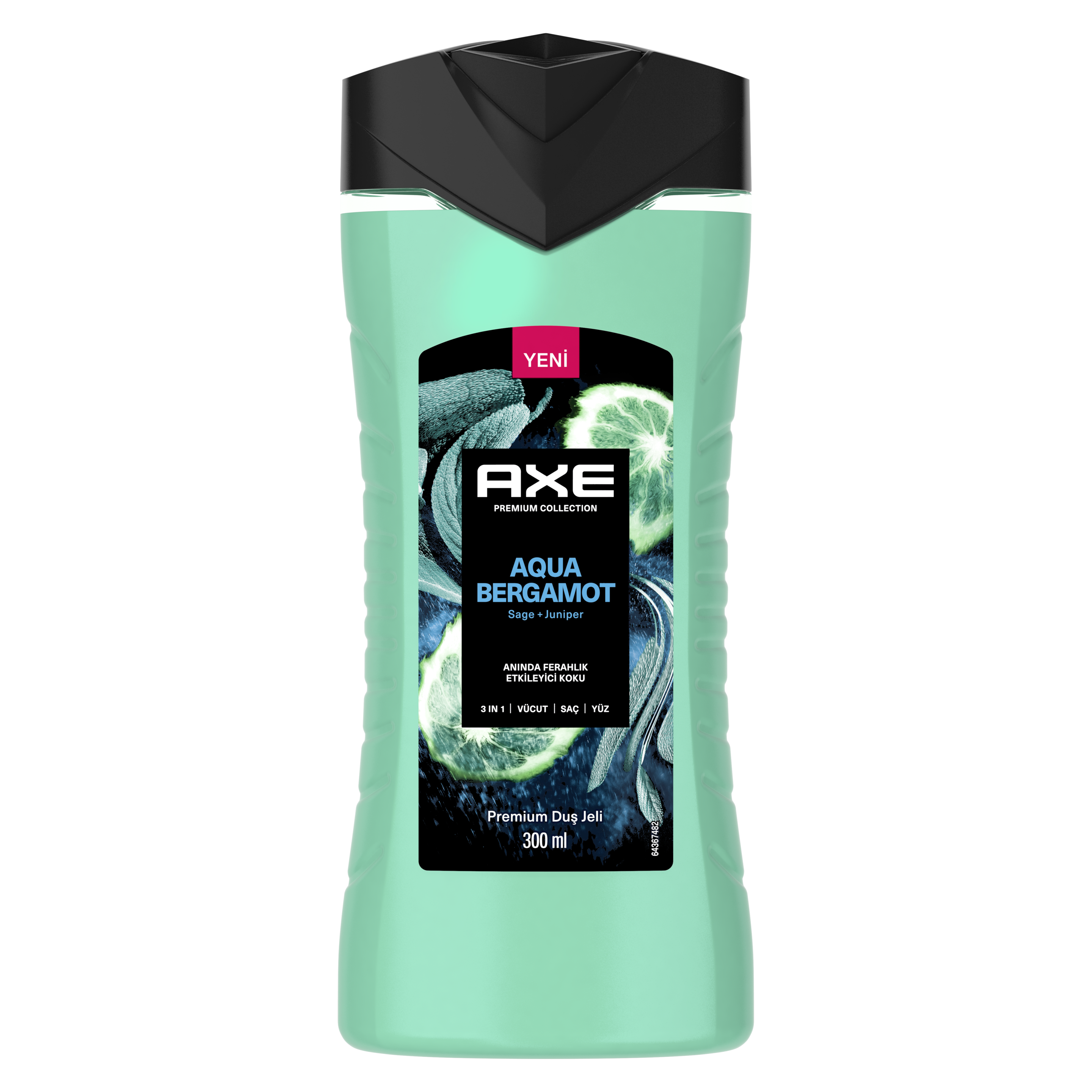 Axe Premium Collection Duş Jeli Aqua Bergamot 300 ML packshot