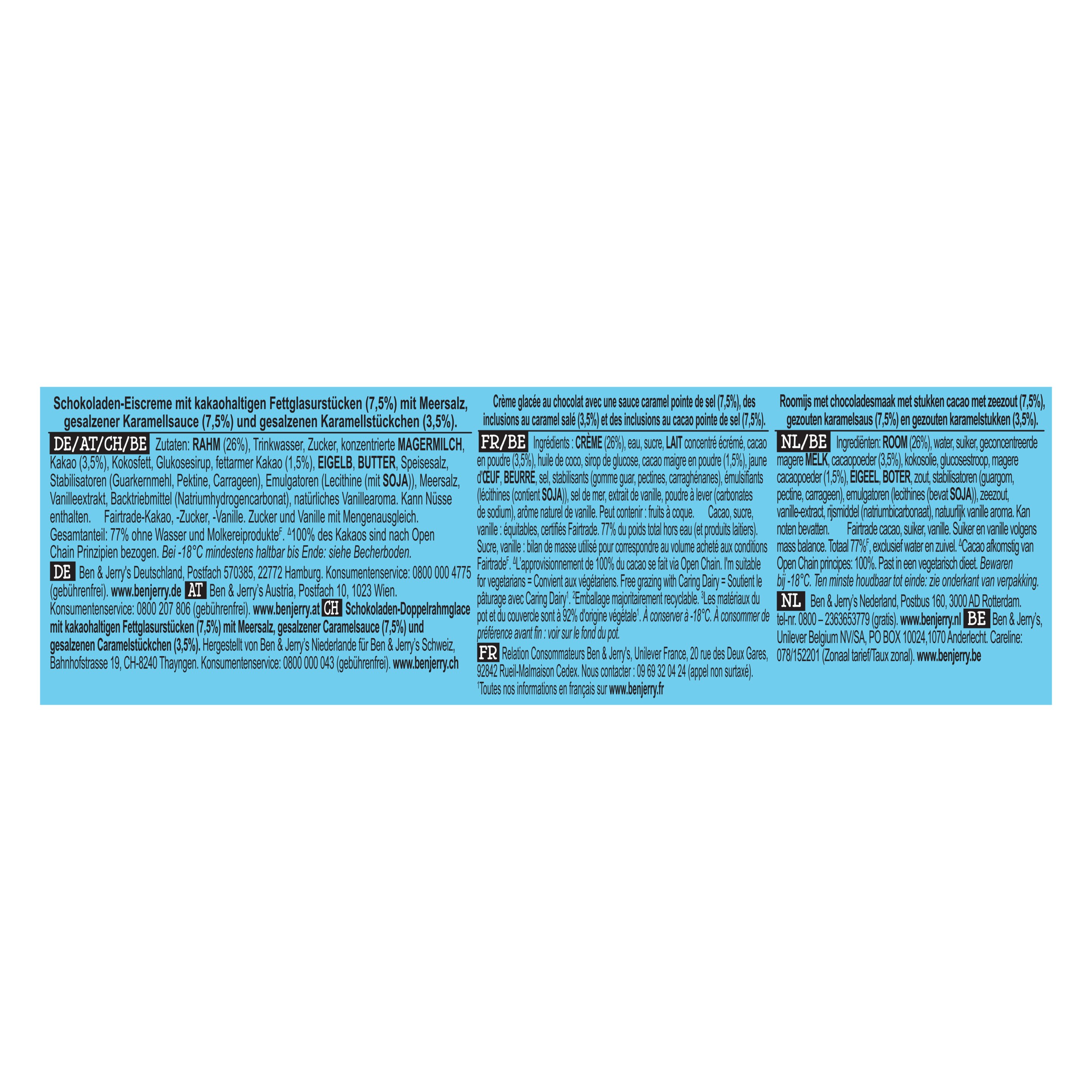 Ben & Jerry's Chocolatey Love A-Fair