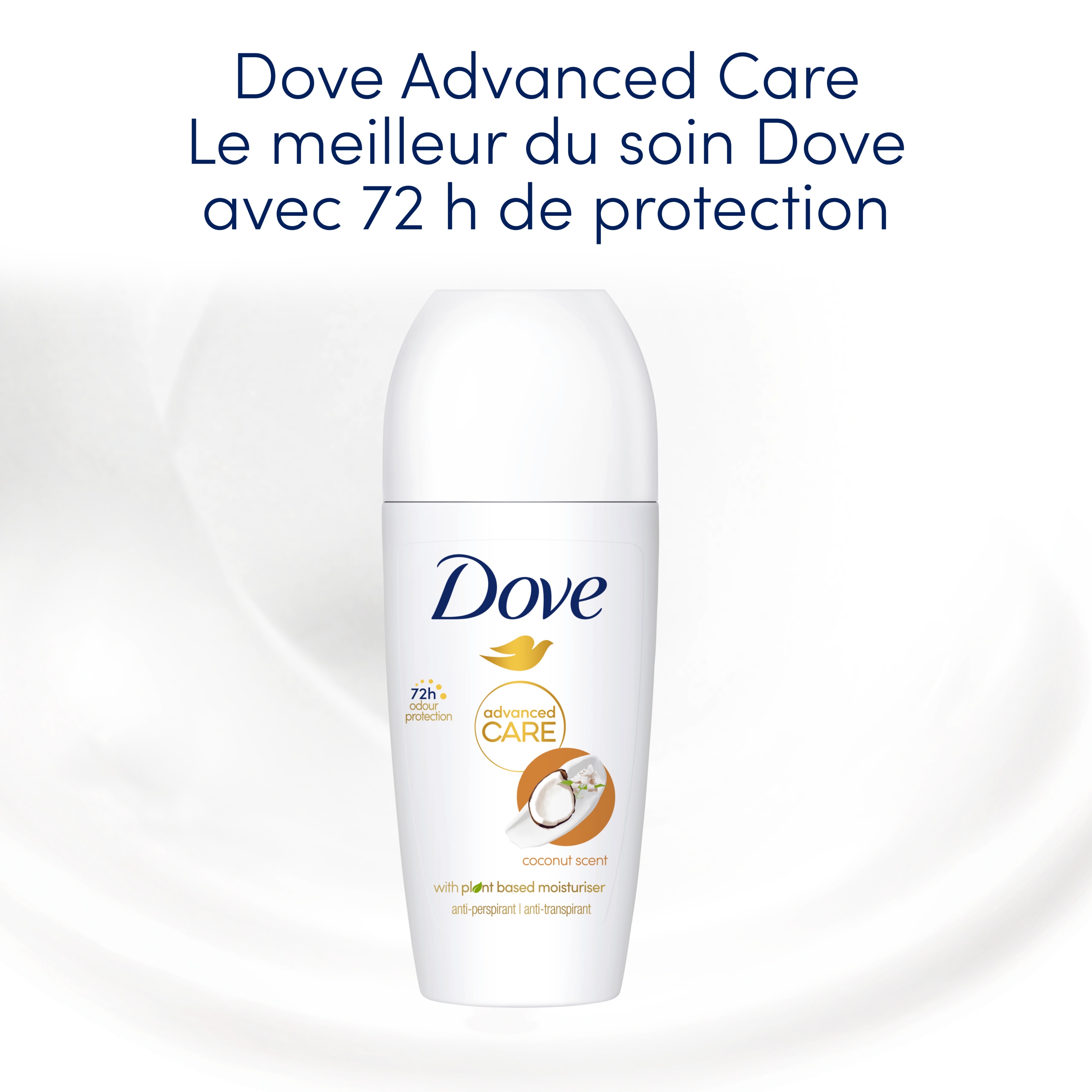 Déodorant Bille Anti-Transpirant Advanced Care Noix de Coco 50ml