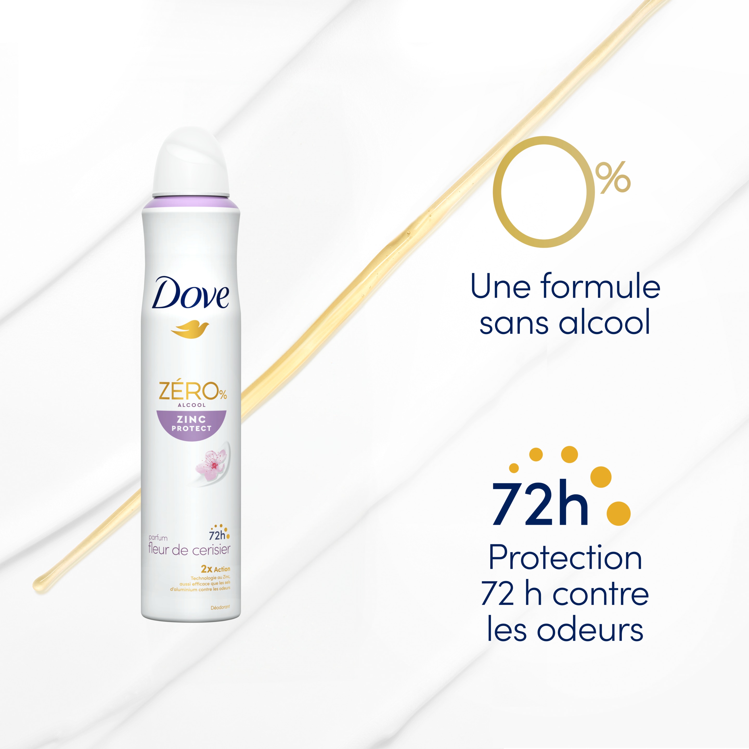 Déodorant Spray Fleur de Cerisier 0% Alcool 200ml