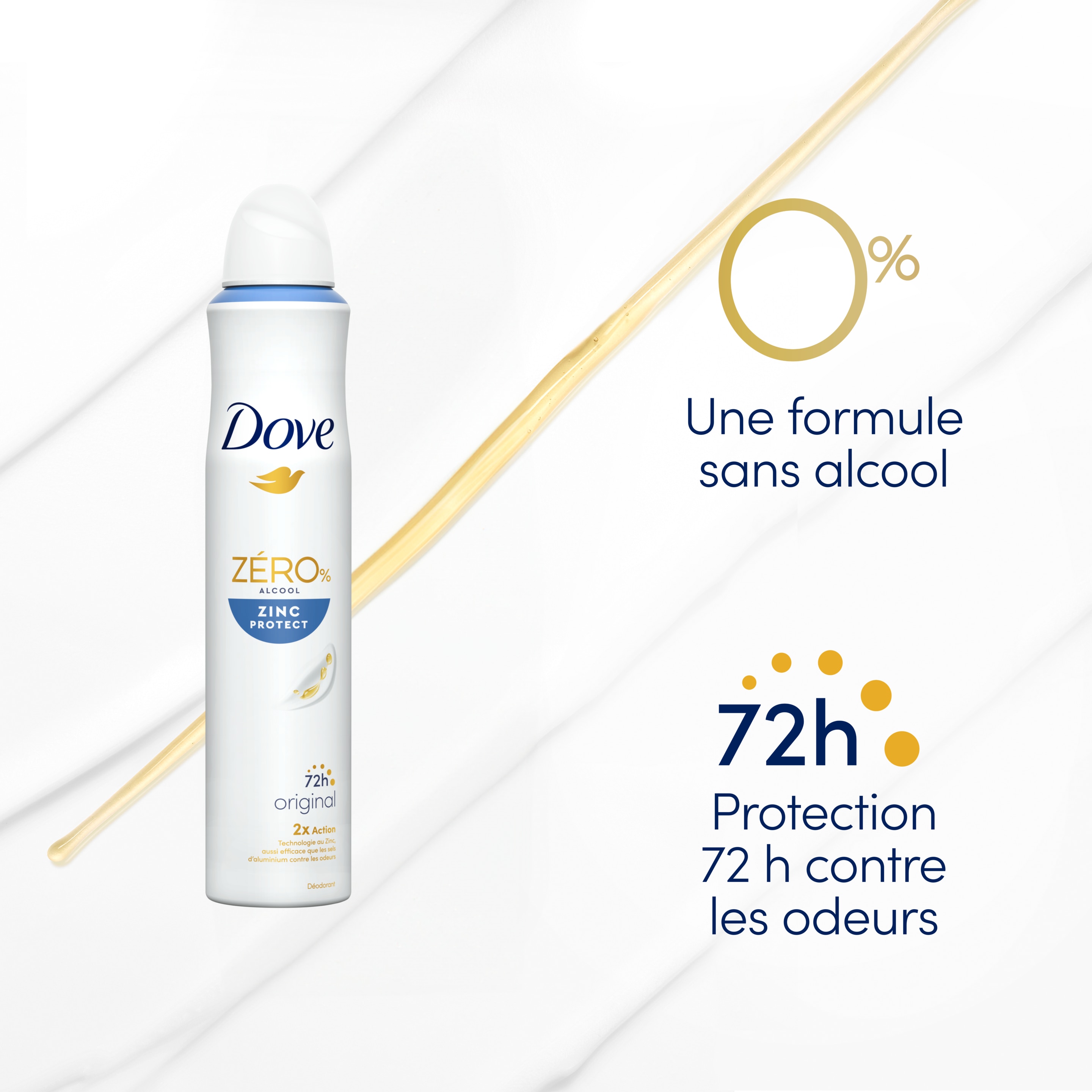 Déodorant Spray Original 0% Alcool 200ml