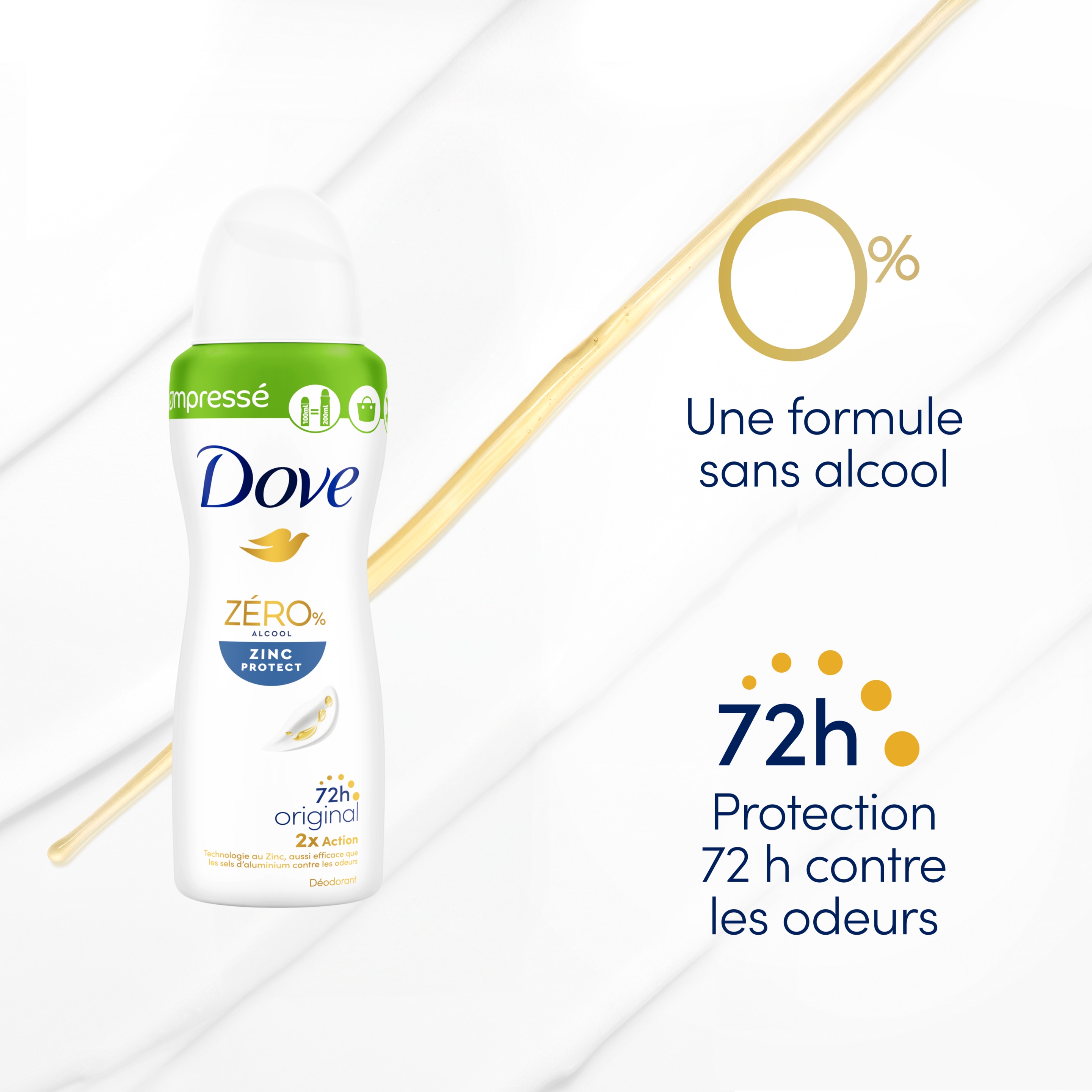 Déodorant Compressé Original 0% Alcool 100ml