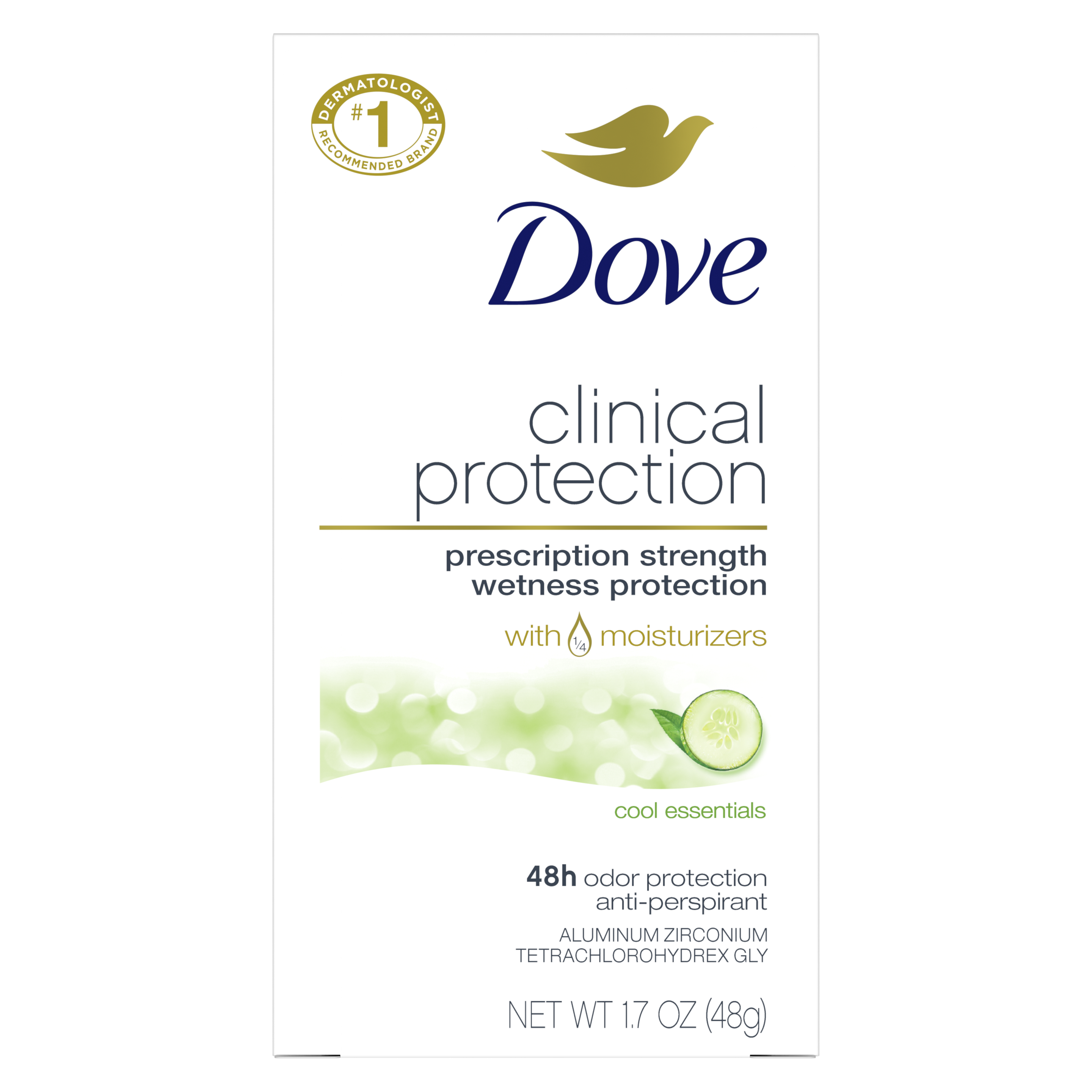 Clinical Cool Essentials Antiperspirant Soft Solid – Dove packshot
