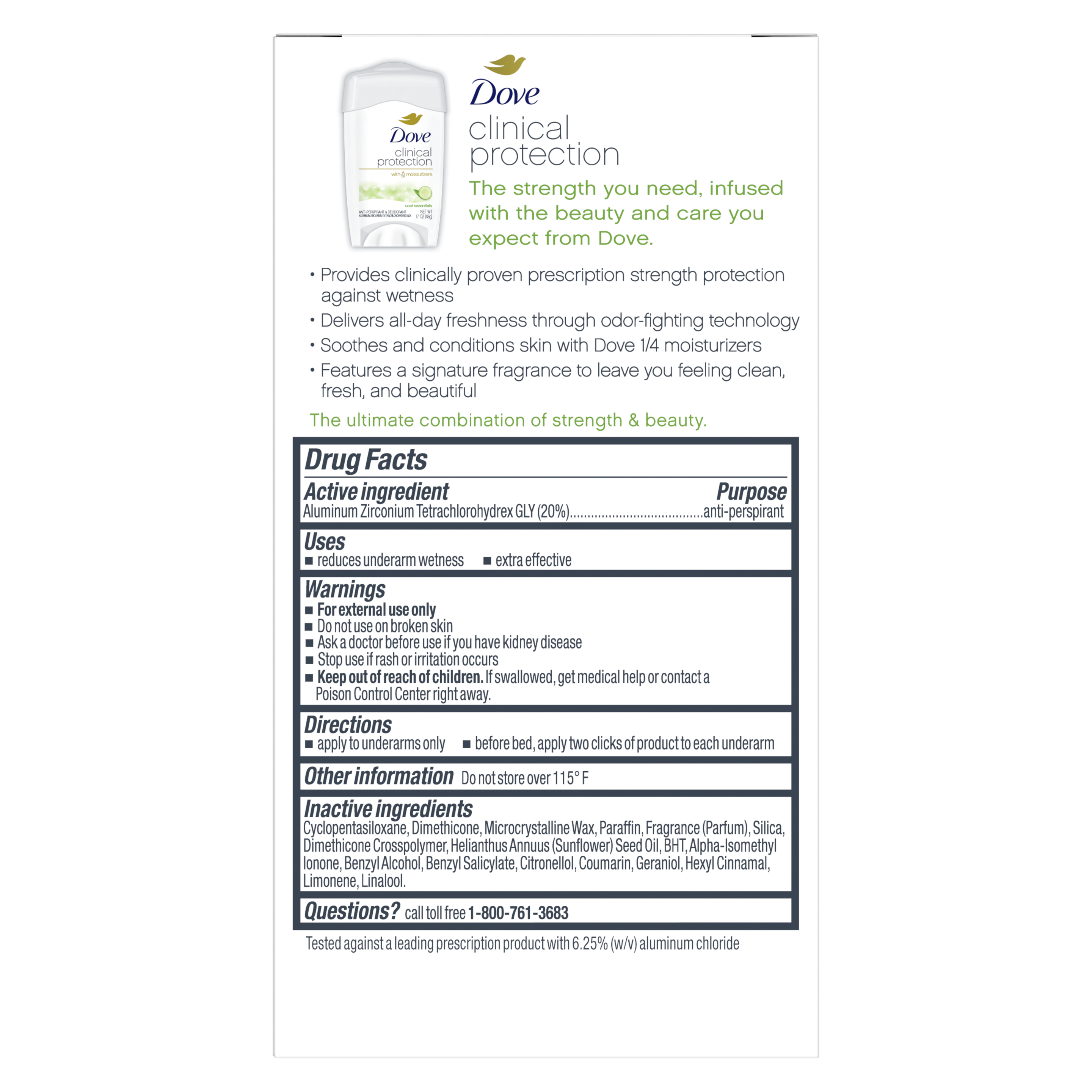 Clinical Cool Essentials Antiperspirant Soft Solid