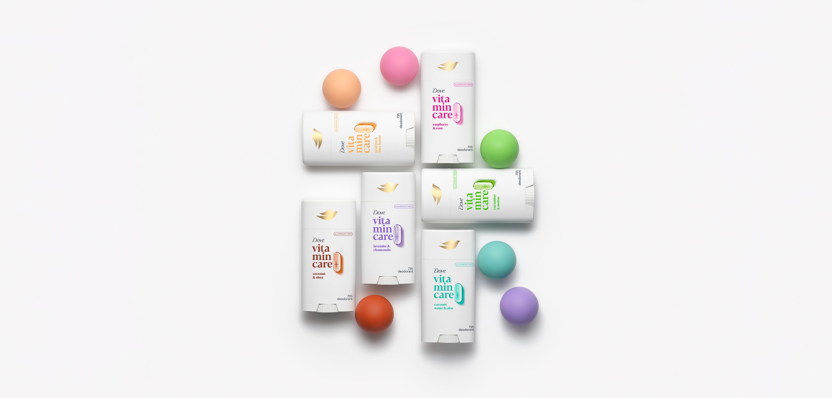 Dove Meet the delicious scents in our VitaminCare+ range