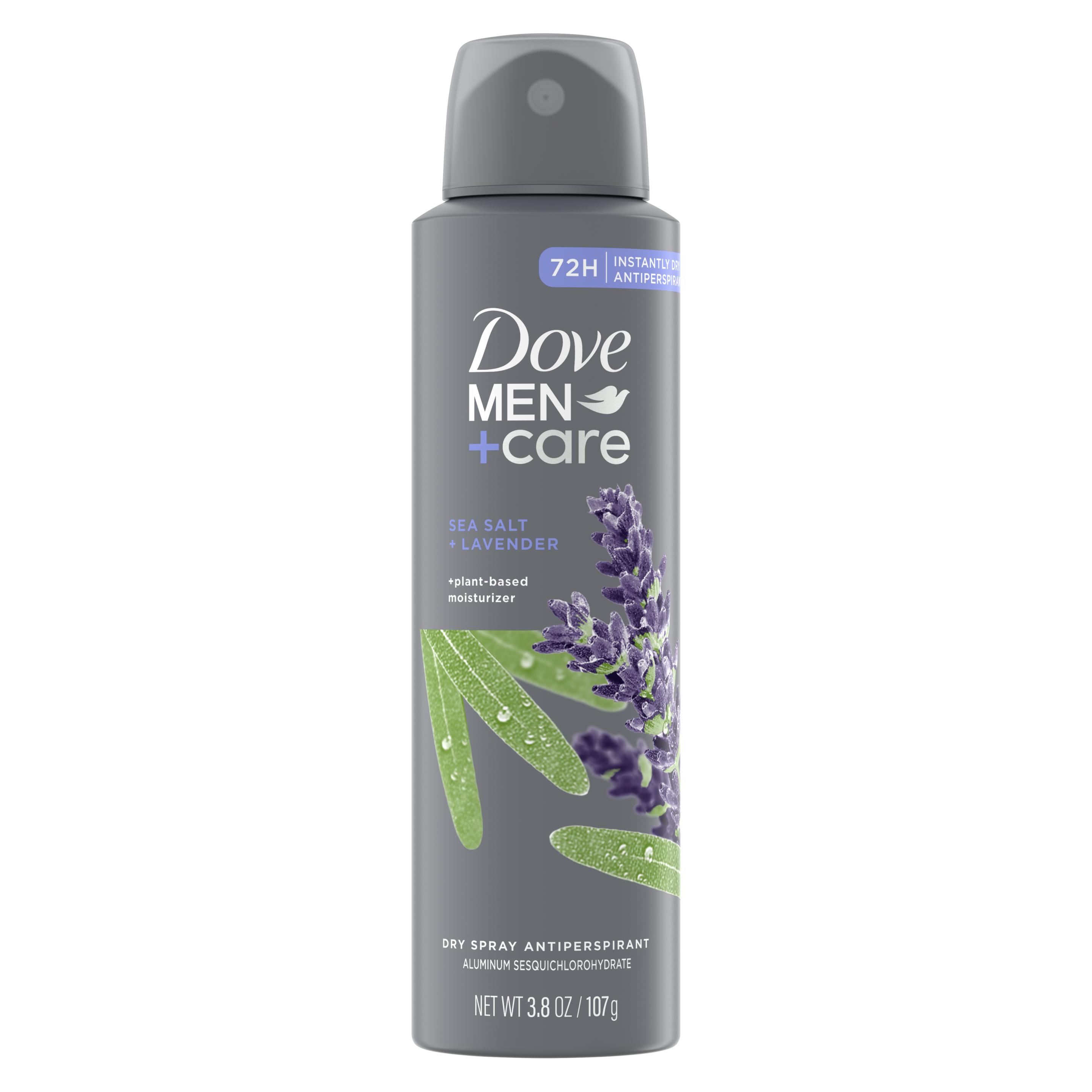 Dove Men+Care Antiperspirant Dry Spray Deodorant for Men Sea Salt + Wild Lavender vuelta