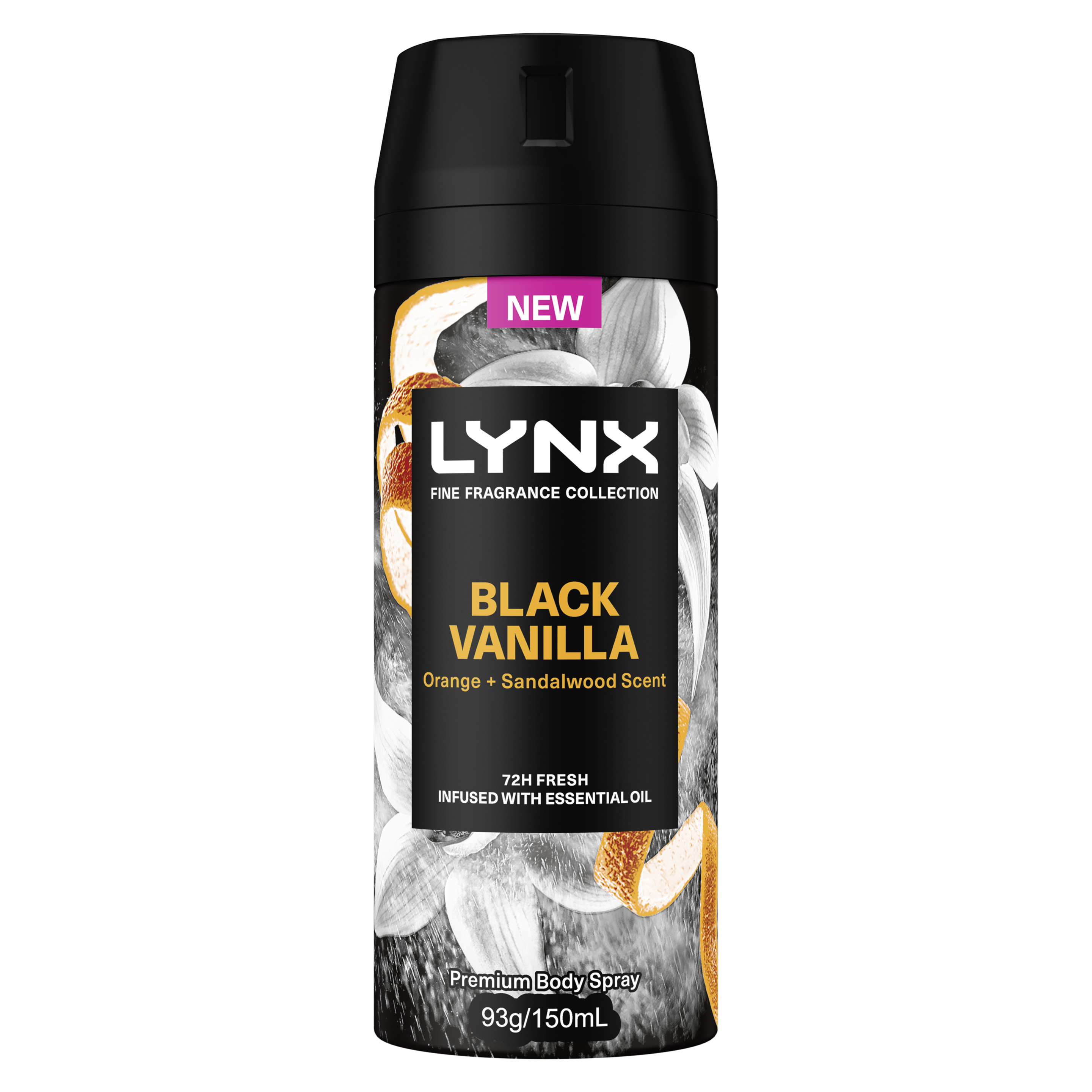 Lynx Fine Fragrance Black Vanilla packshot