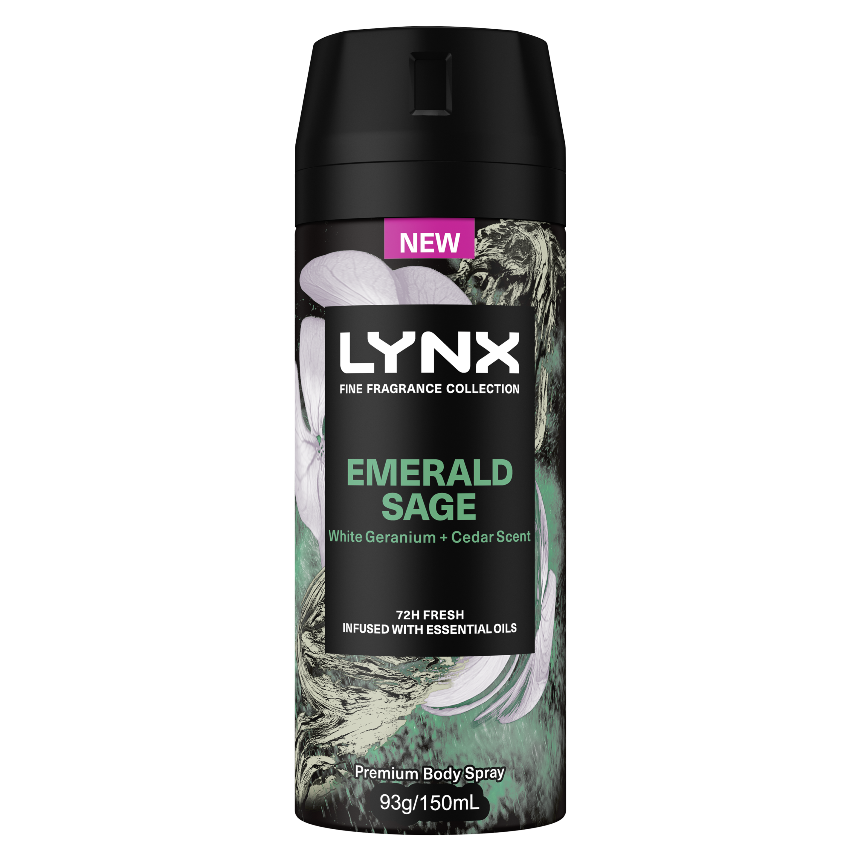 Lynx Fine Fragrance Emerald Sage packshot