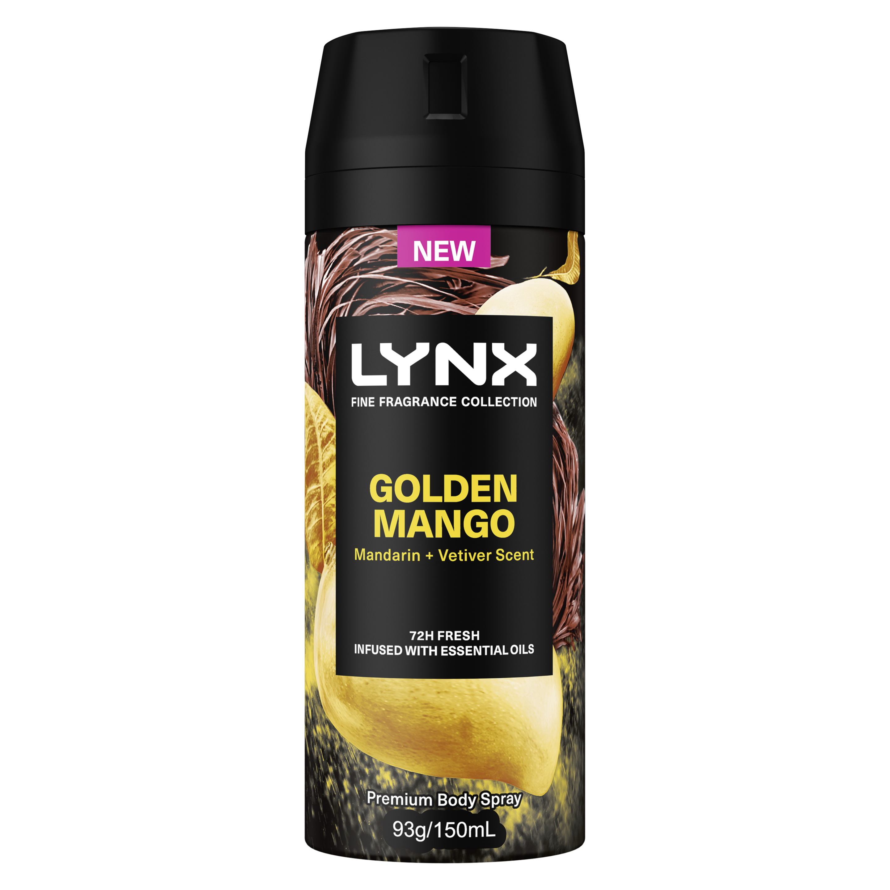 Lynx Fine Fragrance Golden Mango packshot