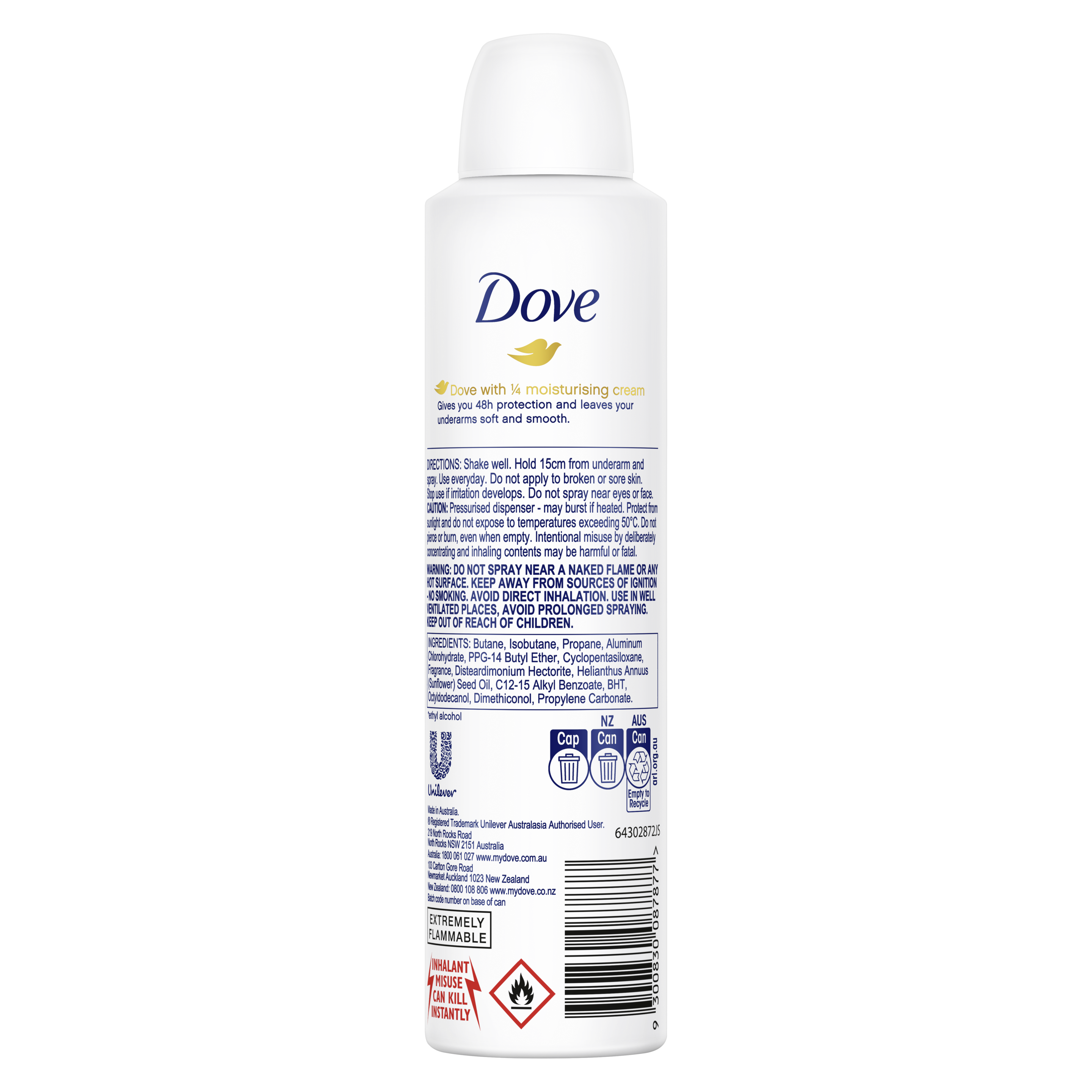 Antiperspirant Aerosol Fresh