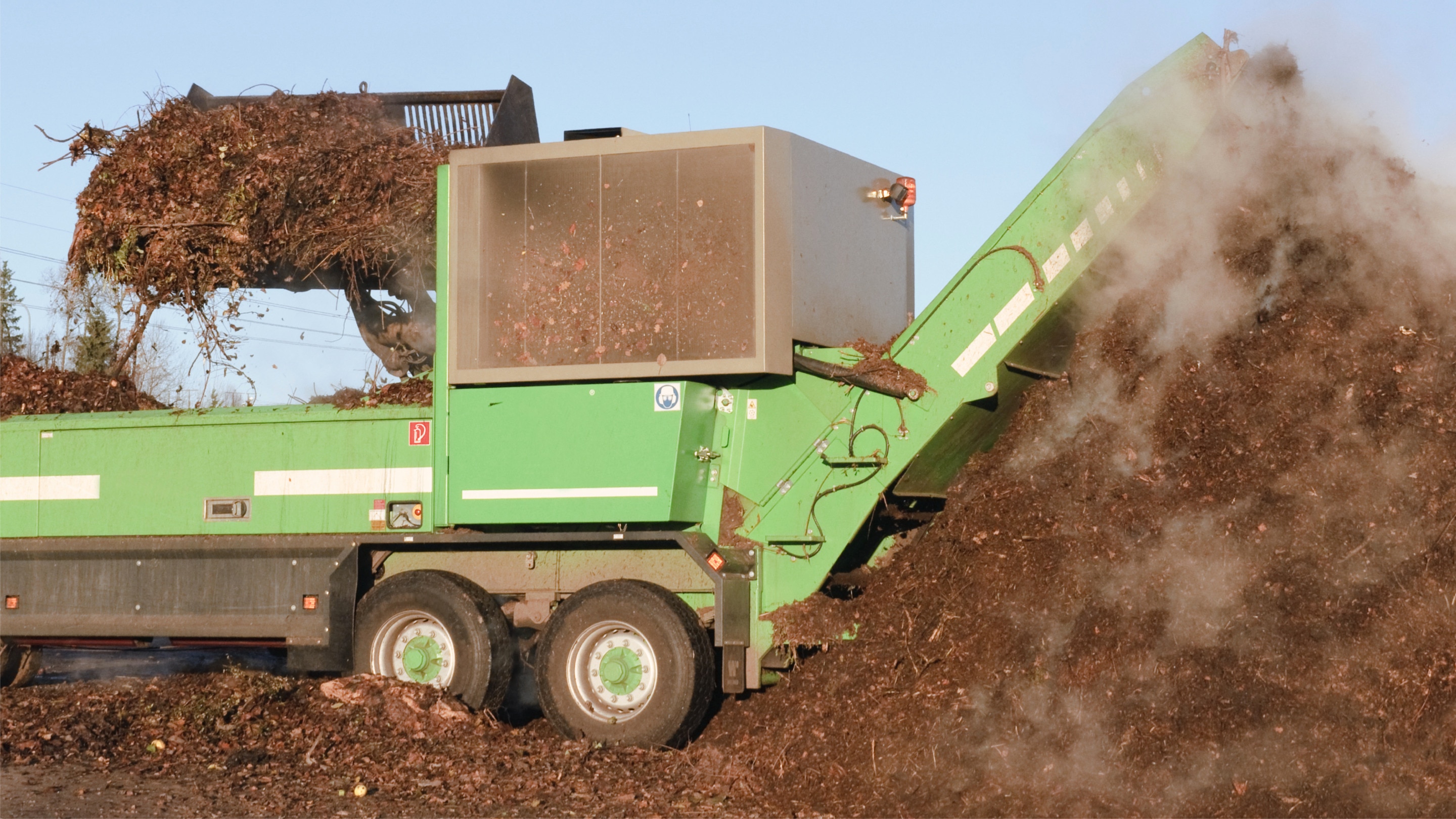 Máquinas para realizar el trabajo de compost