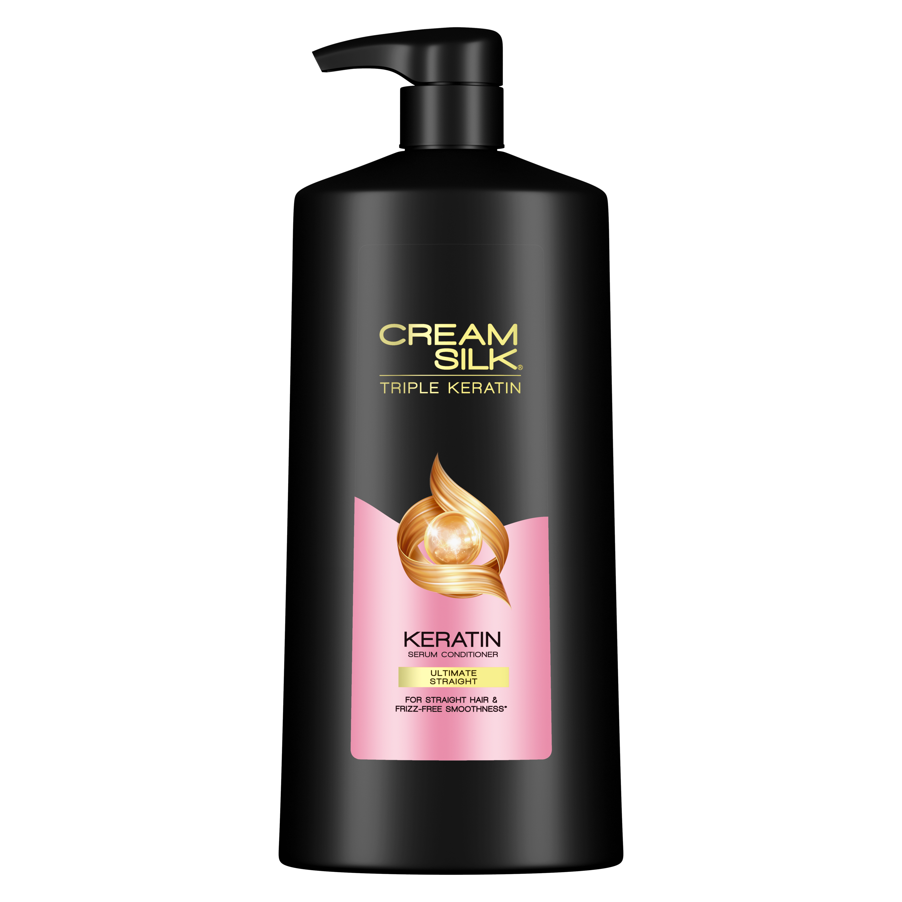 Cream Silk Triple Keratin Serum Conditioner Ultimate Straight