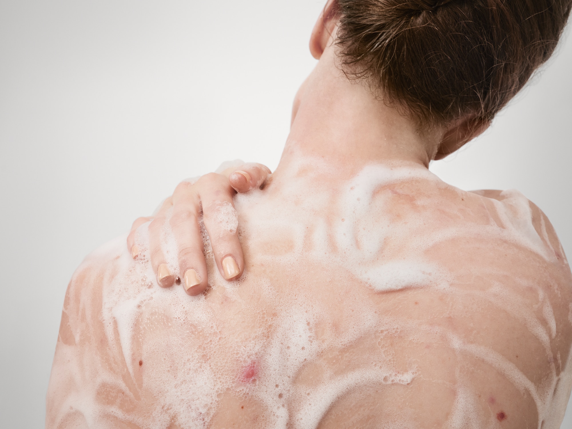 Image of Dove Pampering Care Hand Wash on top of a white countertop